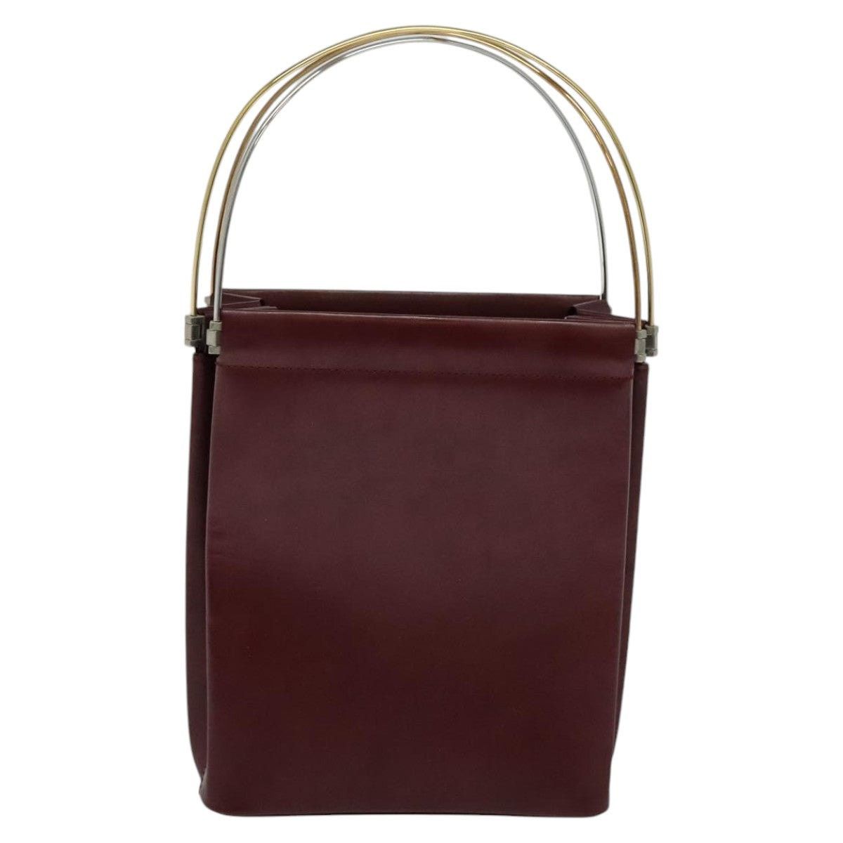 Cartier Cartier Trinity Hand Bag Leather Red Size ONE SIZE - 2 Thumbnail