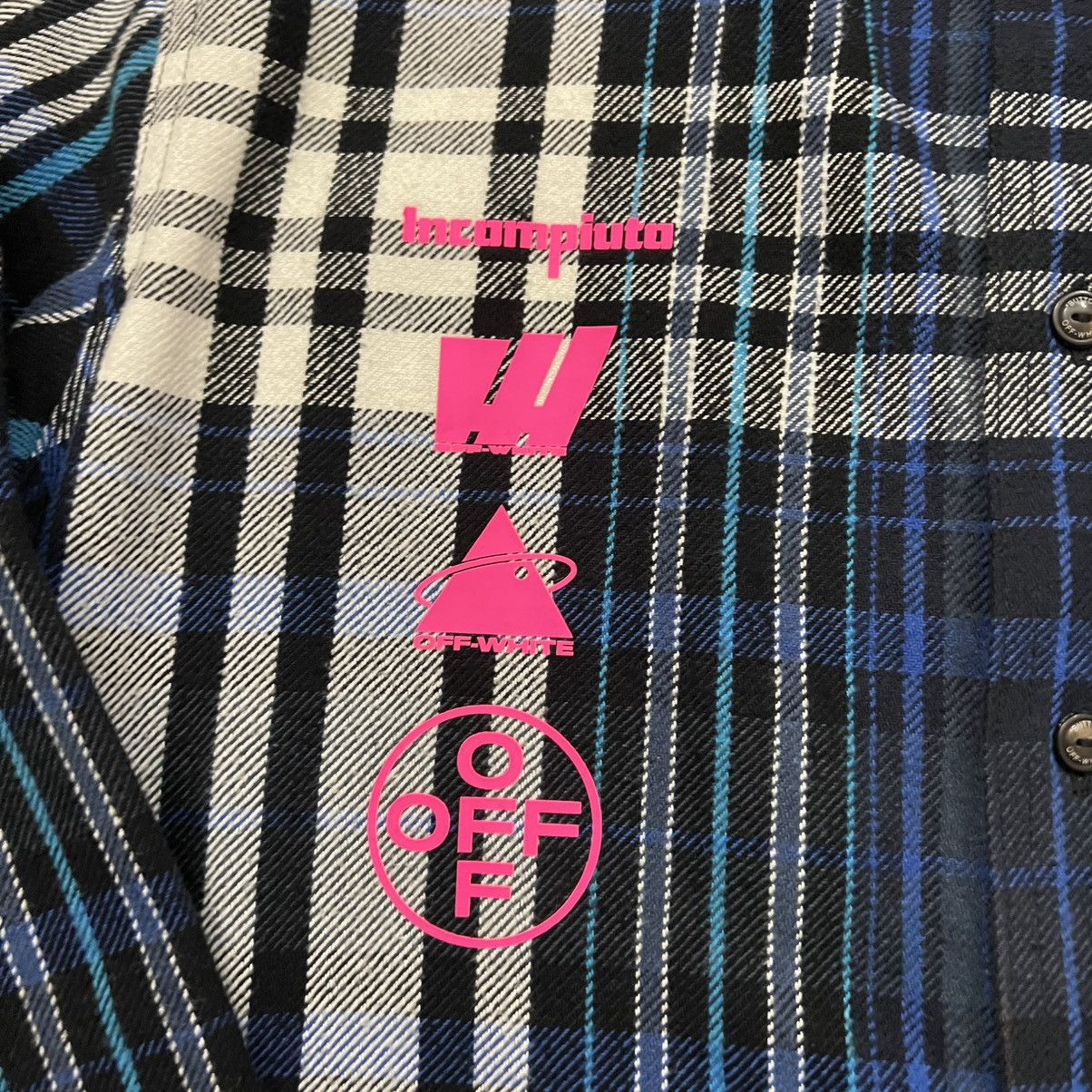Off-White Off-White Mariana De Silva Checked Flannel Size US S / EU 44-46 / 1 - 10 Thumbnail