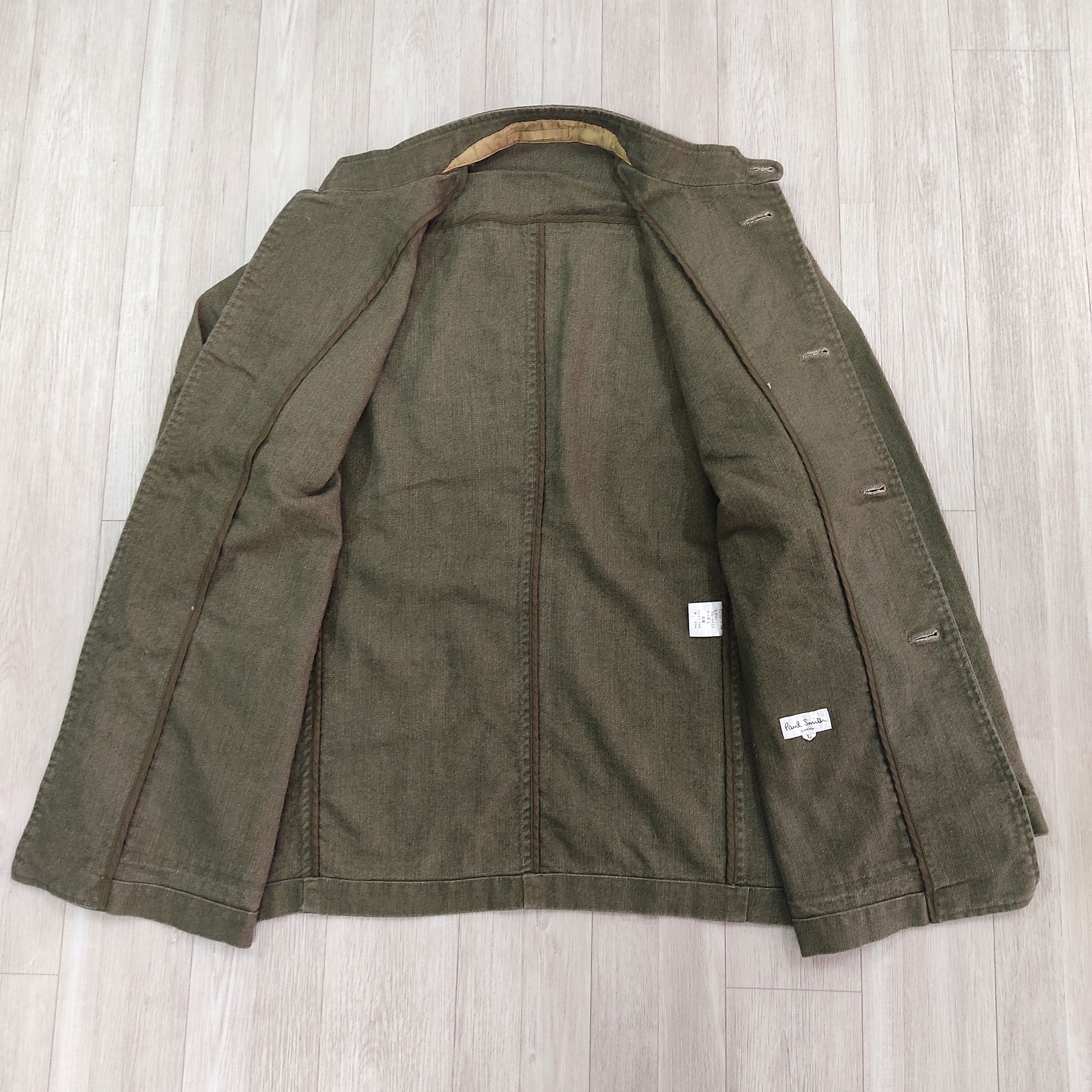 Japanese Brand × Paul Smith × Vintage Vintage PAUL SMITH LONDON Buttons Up Chore Jacket Size US L / EU 52-54 / 3 - 6 Thumbnail