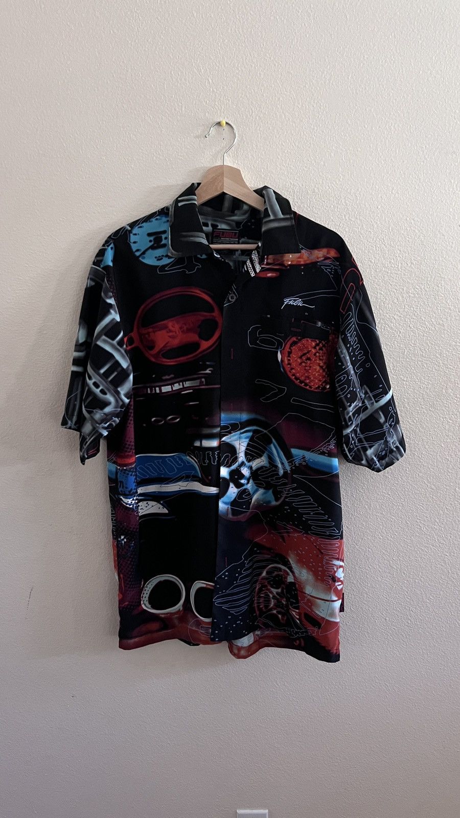 Fubu Fubu motor button up XL Size US XL / EU 56 / 4 - 1 Thumbnail