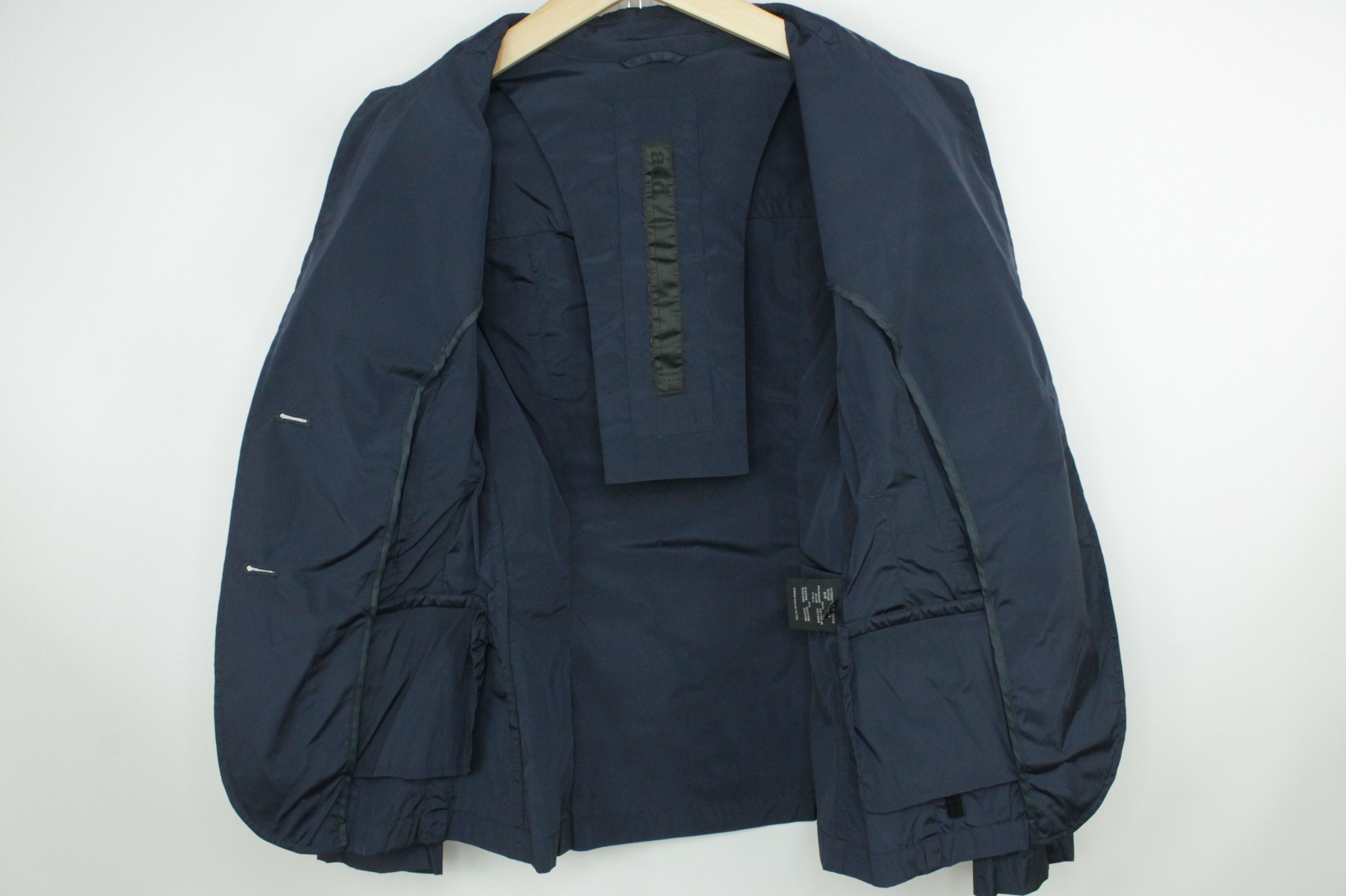 Add Add Light Stretch Nylon Slim Fit Blazer Jacket Women's Size XS / US 0-2 / IT 36-38 - 8 Thumbnail