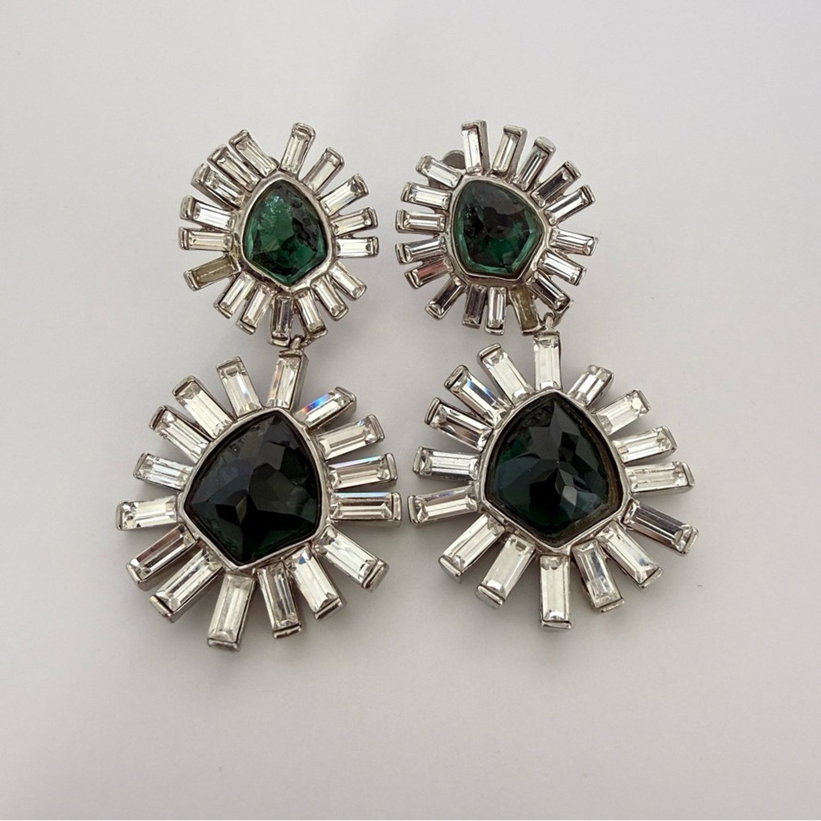 Alexis Bittar Alexis Bittar non pierced ear clips with crystals Authentic Size ONE SIZE - 1 Thumbnail