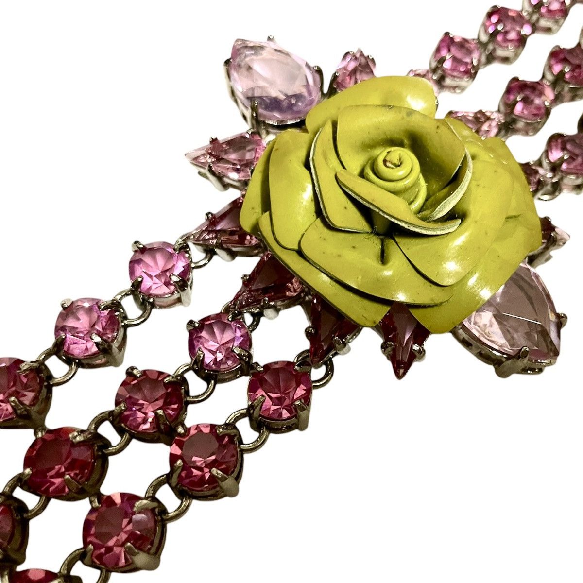 Prada Prada Rose Bracelet and Earrings Set Size ONE SIZE - 9 Thumbnail