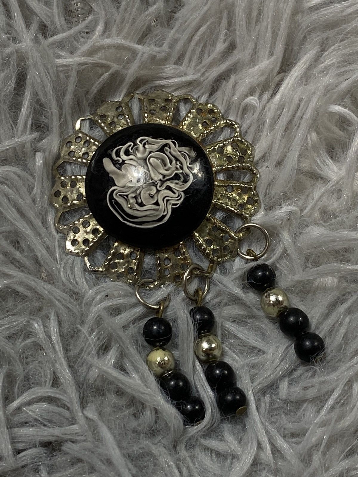 Jewelry Vintage Medusa Cameo Brooch | Japanese Brand Size ONE SIZE - 9 Thumbnail