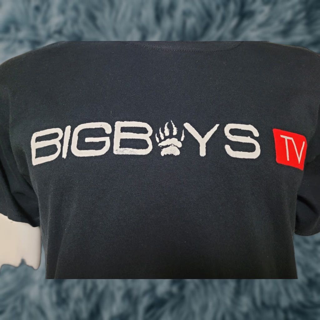 Vintage Big Boys TV T Shirt Michigan Hunting Shirt L Mens Black Cotton Logo Short Sleeve Crew Neck 100% بع Size US L / EU 52-54 / 3 - 1 Thumbnail