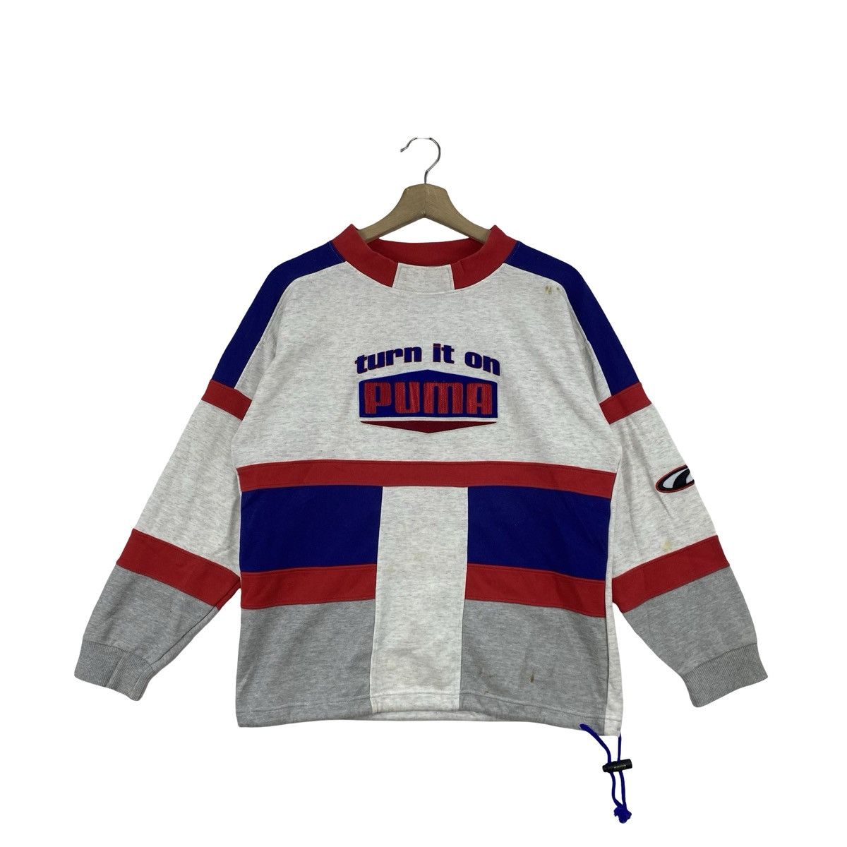 Puma Vintage 90s PUMA Turn It On Sweatshirt Pullover Crewneck Big Size US M / EU 48-50 / 2 - 3 Thumbnail