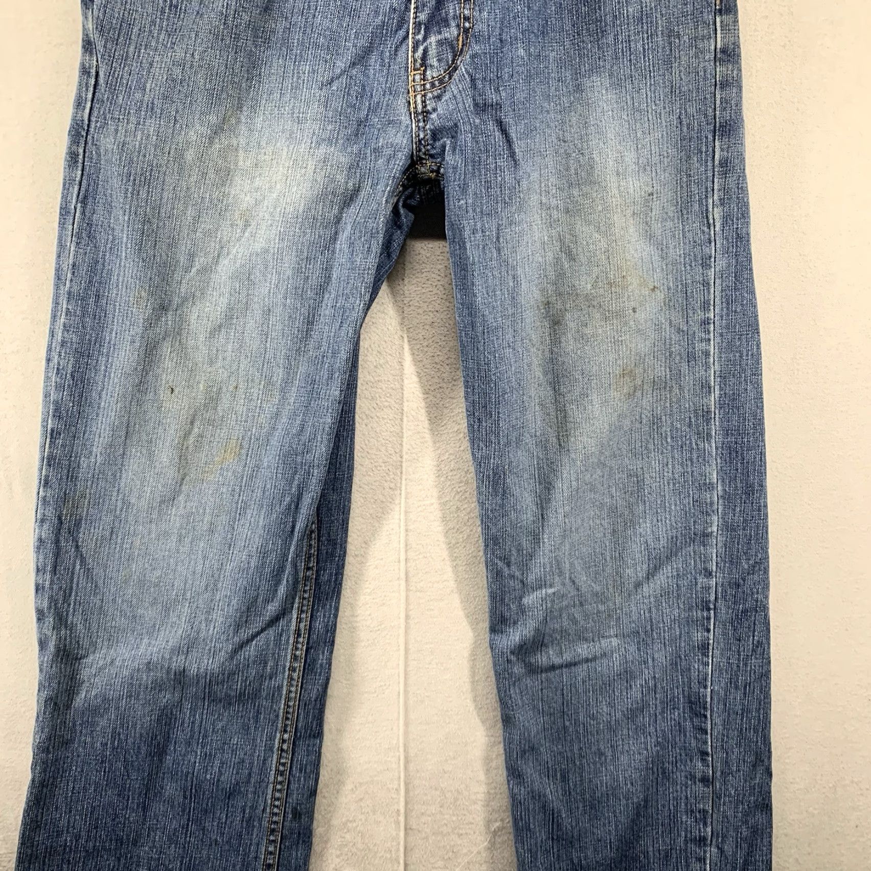 Vintage VINTAGE Paco Jeans Men 31x30 Denim Wide-Leg Y2K 90s Hip Hop Style Size US 31 - 5 Thumbnail