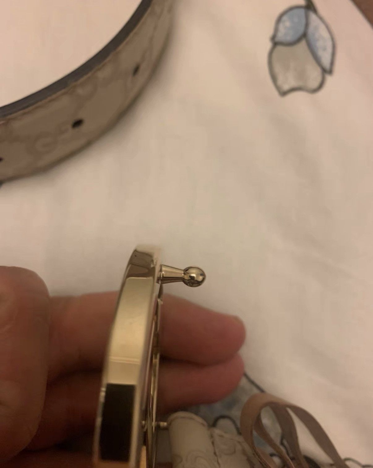 Gucci Gucci Genuine Leather Belt K16 Size ONE SIZE - 4 Thumbnail