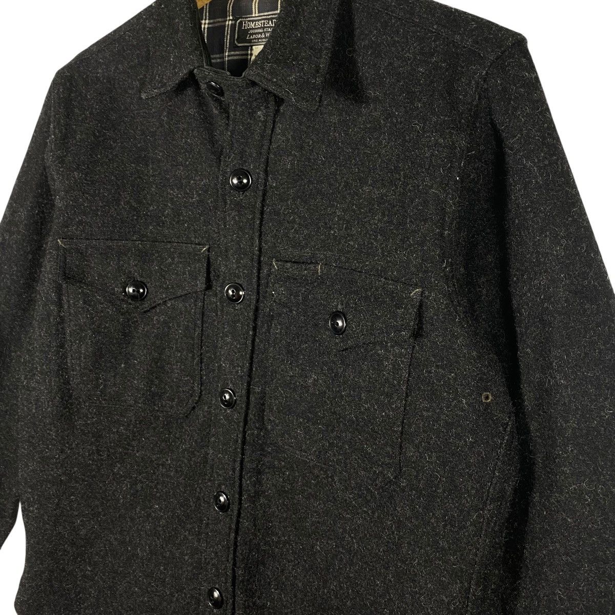 J.S. Homestead Journal Standard Homestead&co Shirt Wool S Size Black Colour Size US S / EU 44-46 / 1 - 5 Thumbnail