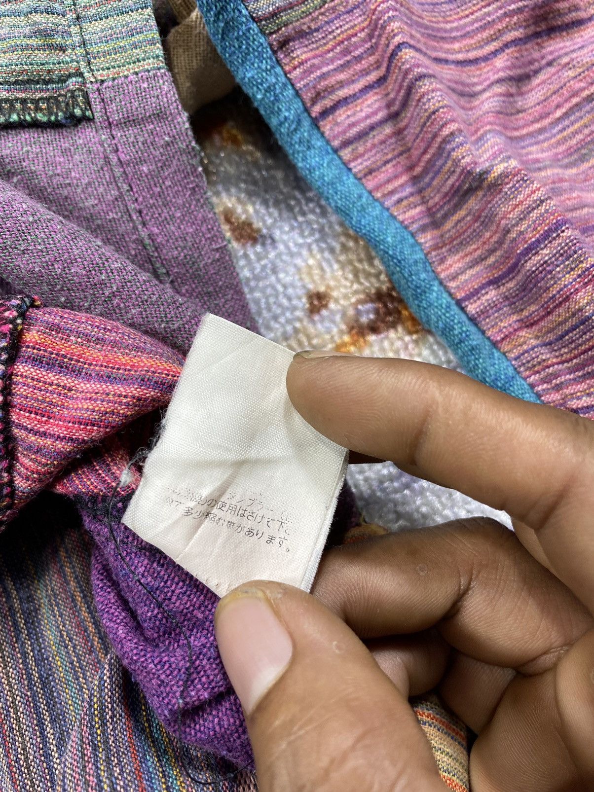 Japanese Brand “RARE” Ganesha Patchwork kapital style Size US L / EU 52-54 / 3 - 7 Thumbnail