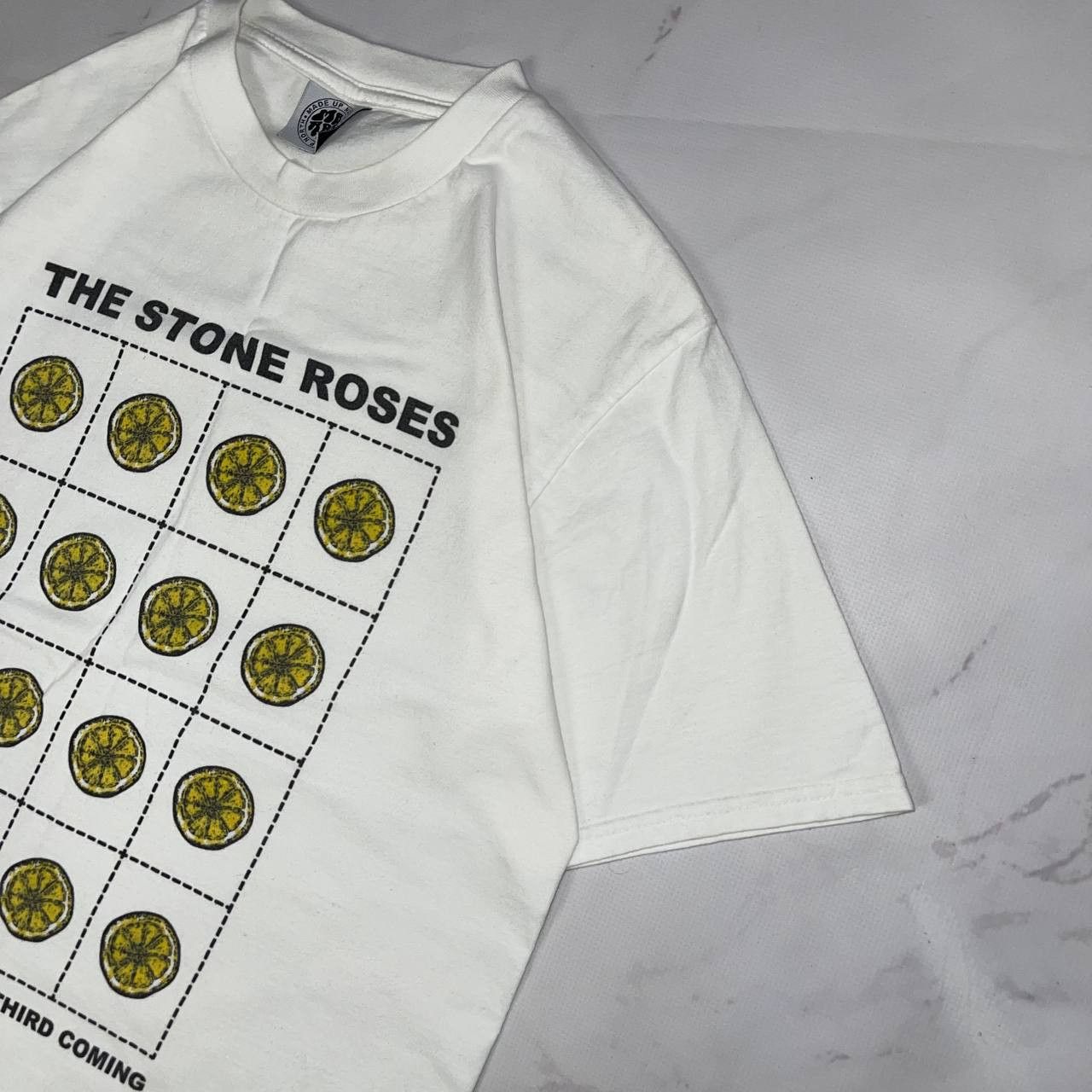 Vintage The Stone Roses Band Tour White Mens Tee Size S Size US S / EU 44-46 / 1 - 4 Thumbnail
