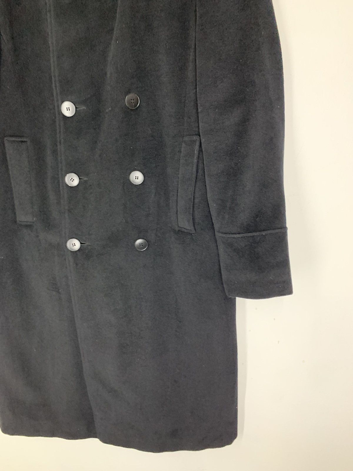 agnes b. Agnes B. Wool Double Breasted Overcoat Vintage Size US L / EU 52-54 / 3 - 6 Thumbnail