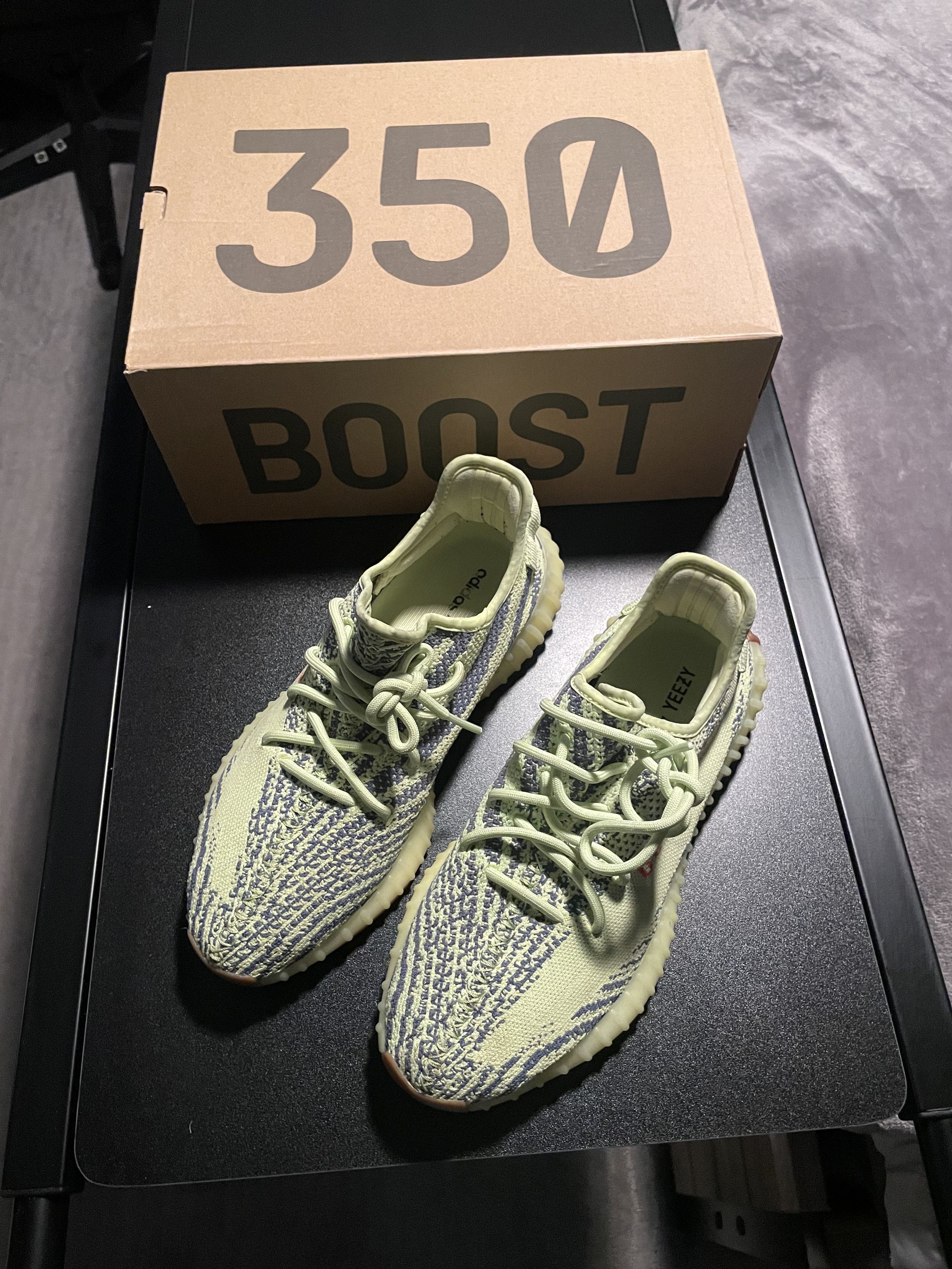 Adidas Frozen Yellow Yeezy Size US 9.5 / EU 42-43 - 8 Thumbnail