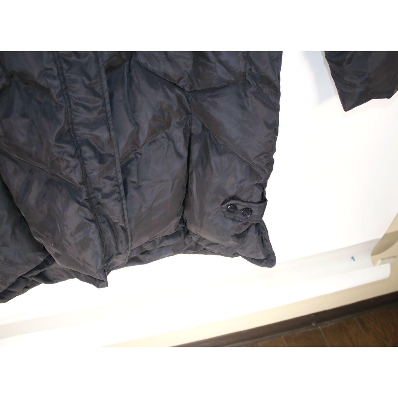 Vintage EGGKA What an Absolute Beauty Women's Jacket Puffer Hooded Black 3XL Size XXL / US 16-18 / IT 52-54 - 4 Thumbnail