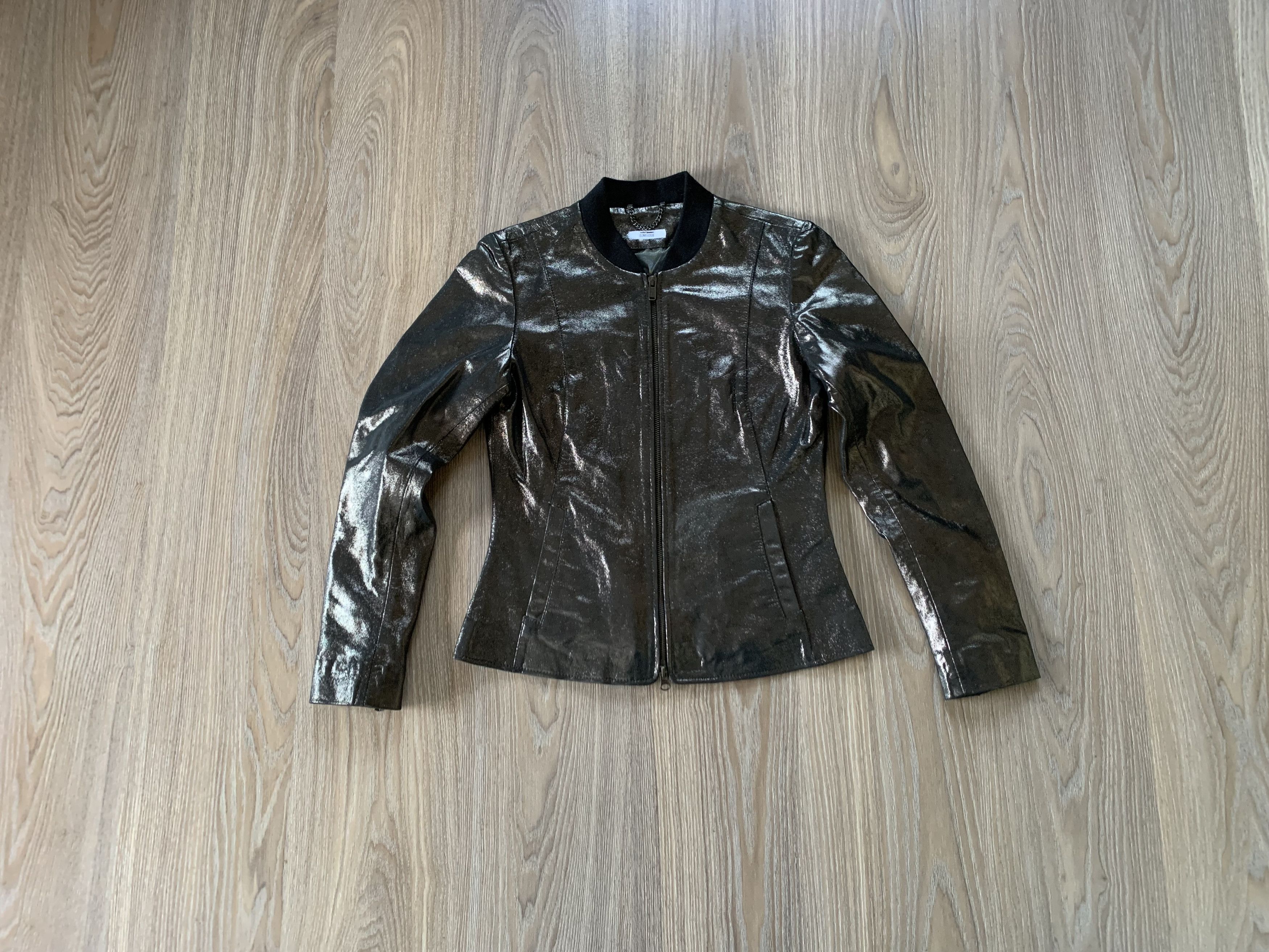 Bomboogie × Genuine Leather Bomboogie Woman Lamb Leather Jacket Size M / US 6-8 / IT 42-44 - 1 Thumbnail