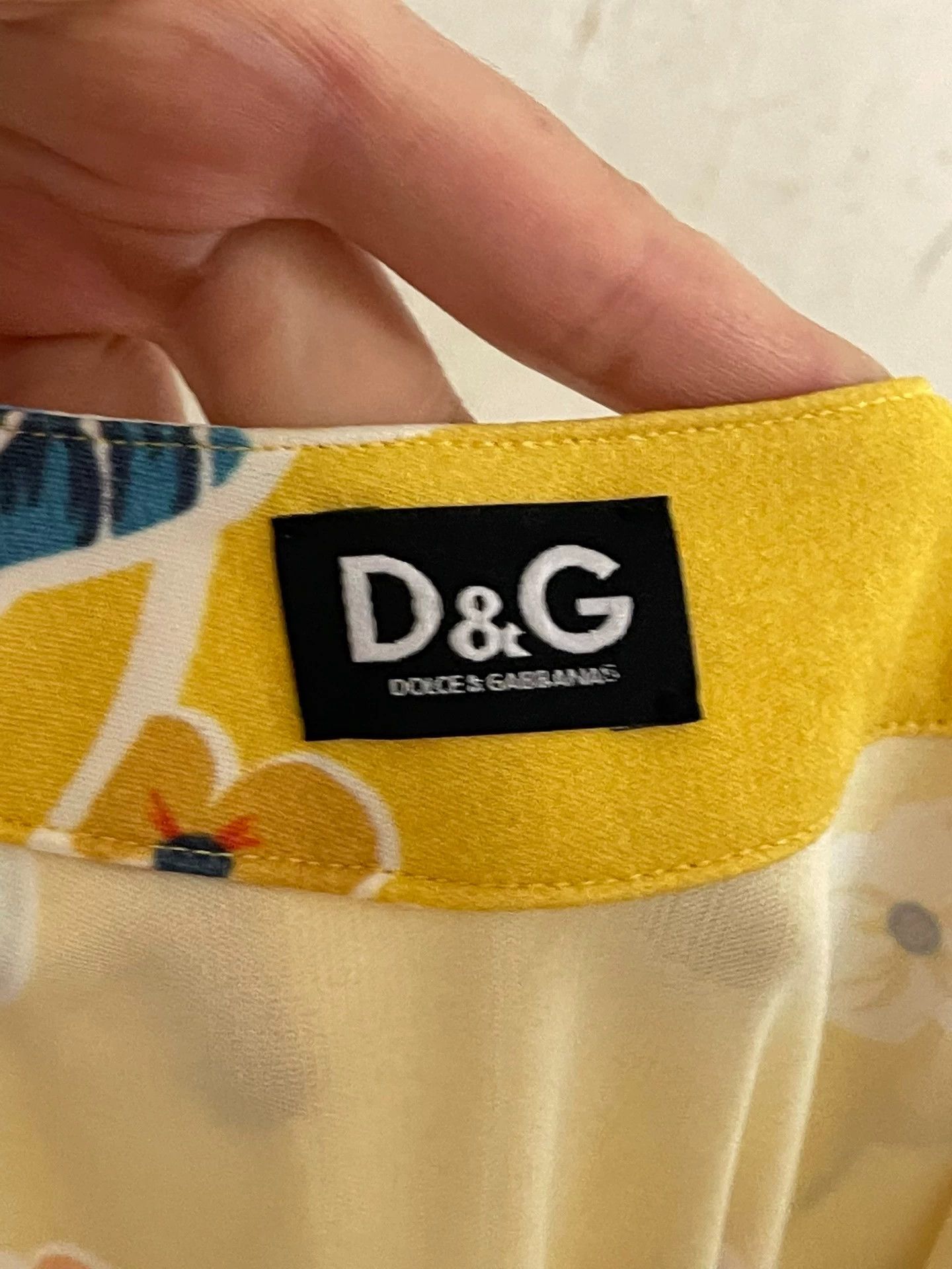 Dolce & Gabbana D&G Vibrant Floral Print Metal Chain Camisole 42 Size M / US 6-8 / IT 42-44 - 6 Thumbnail