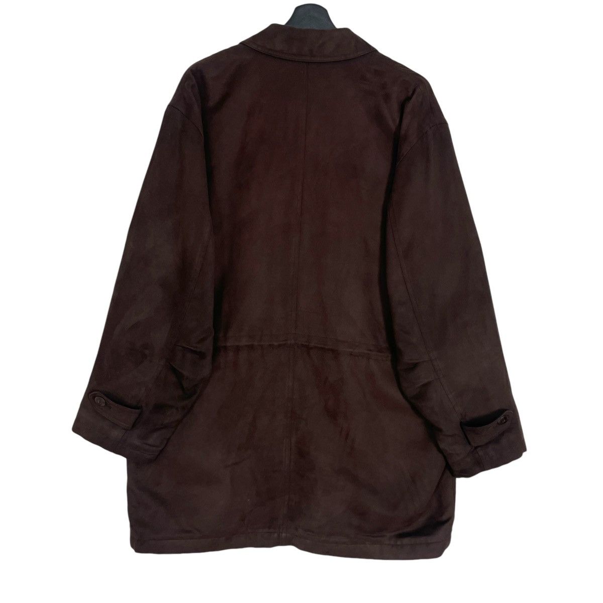 Courreges Vintage Courreges Homme Suede Jacket Core Jacket Button Up Size US L / EU 52-54 / 3 - 15 Thumbnail