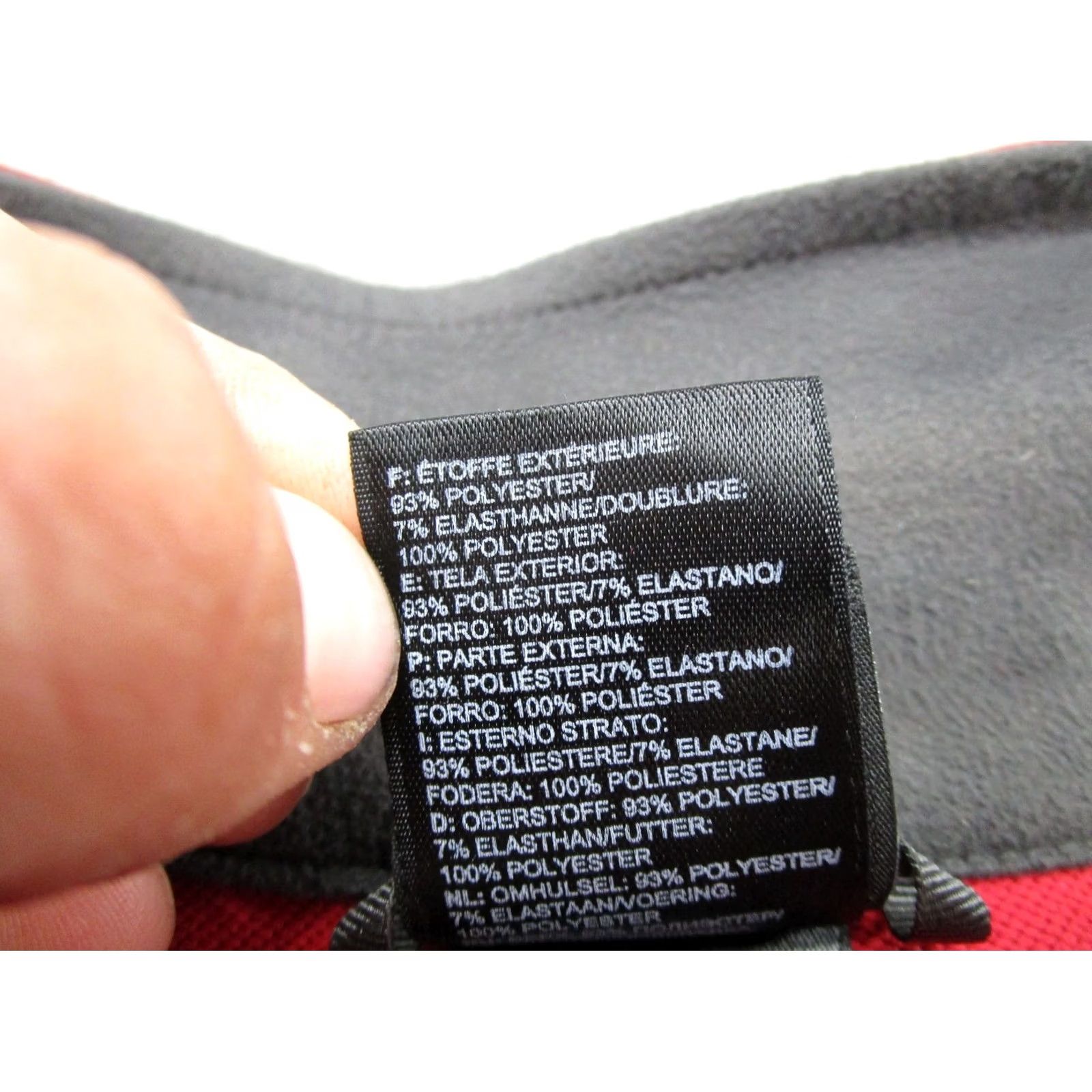 The North Face The North Face Mens Red Full Zip Flashdry Jacket Regular Size L Outdoors Zip Pockets Ski Winter Fall Size US L / EU 52-54 / 3 - 4 Thumbnail