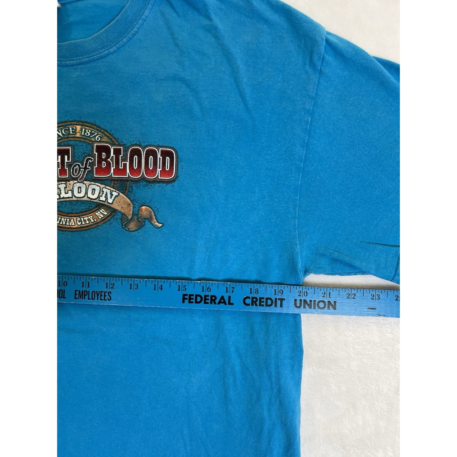 Other Vintage Bucket Of Blood Saloon T-Shirt Size Large Biker Skul Size US L / EU 52-54 / 3 - 6 Thumbnail