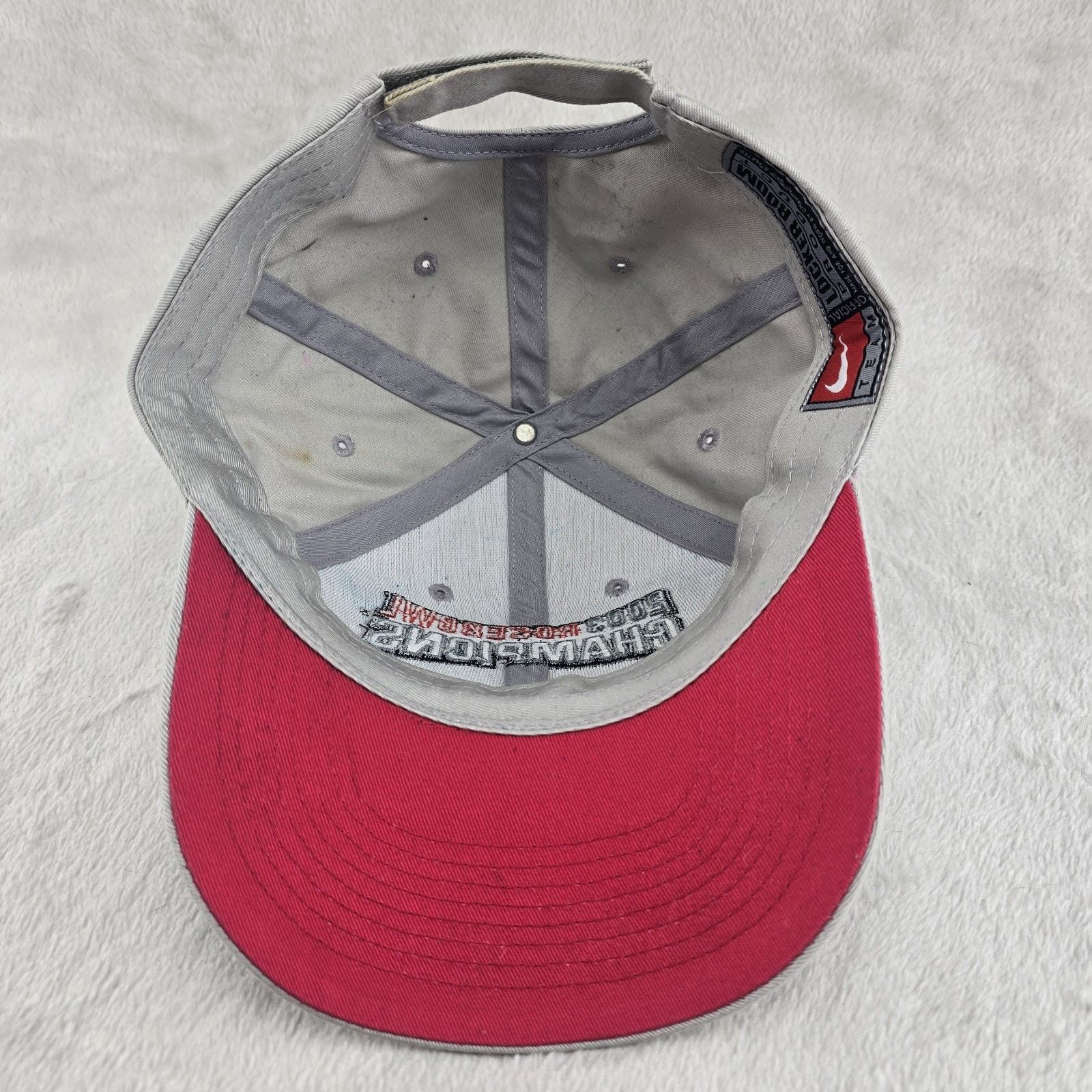 Nike Oklahoma Sooners 2003 Rose Bowl Champions Hat Vintage Y2K Size ONE SIZE - 9 Thumbnail