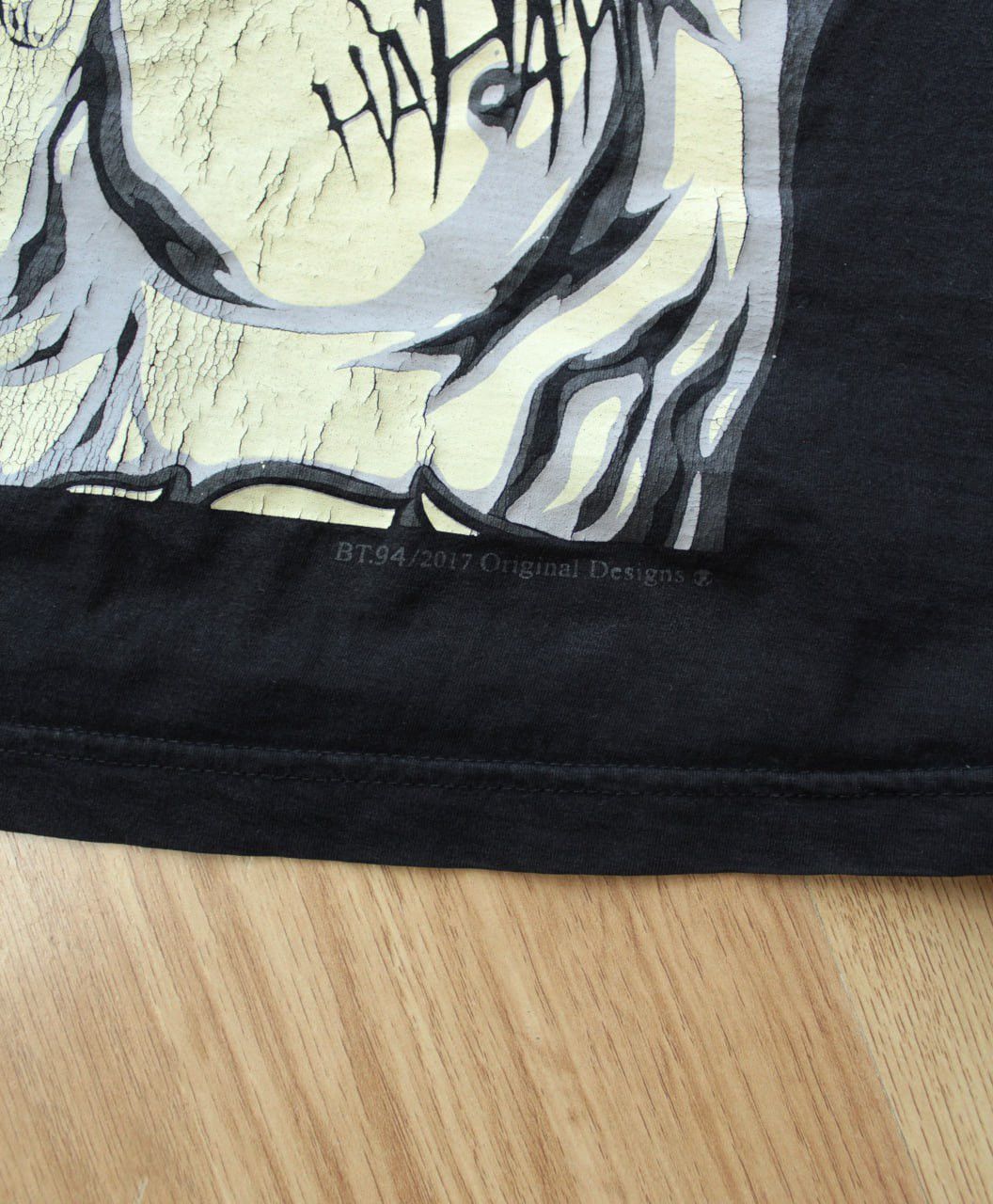 DC Comics 🔥 Joker Big Print Batman Movie T Shirt Vintage Ed Hardy Y2K Size US L / EU 52-54 / 3 - 3 Thumbnail