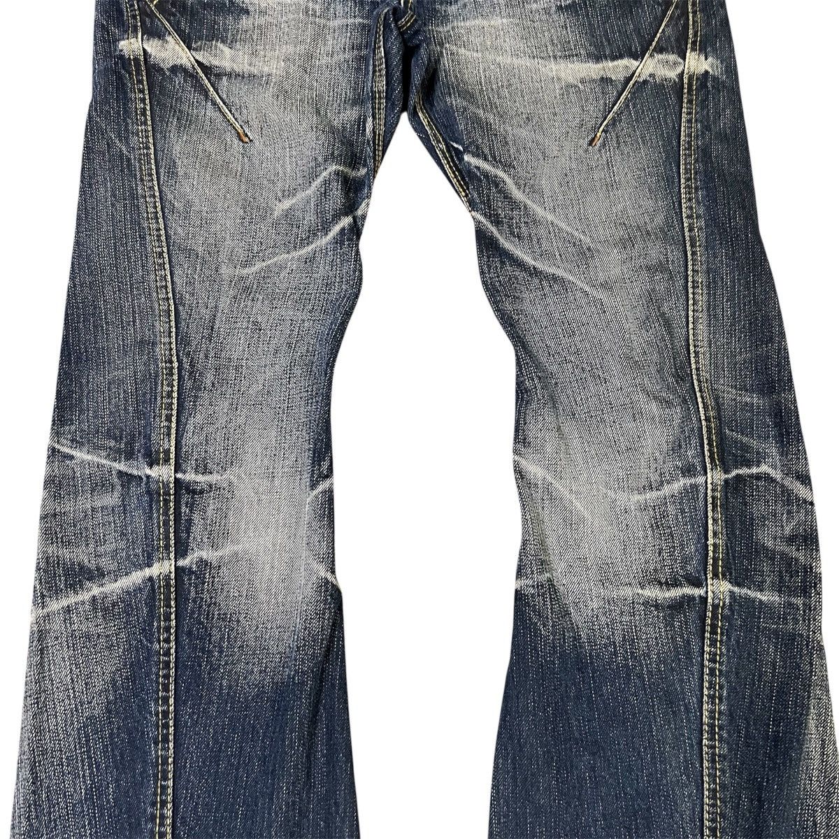 Nicole Club “punk style” NICOLE CLUB MUD WASH JEANS Size US 32 / EU 48 - 8 Thumbnail