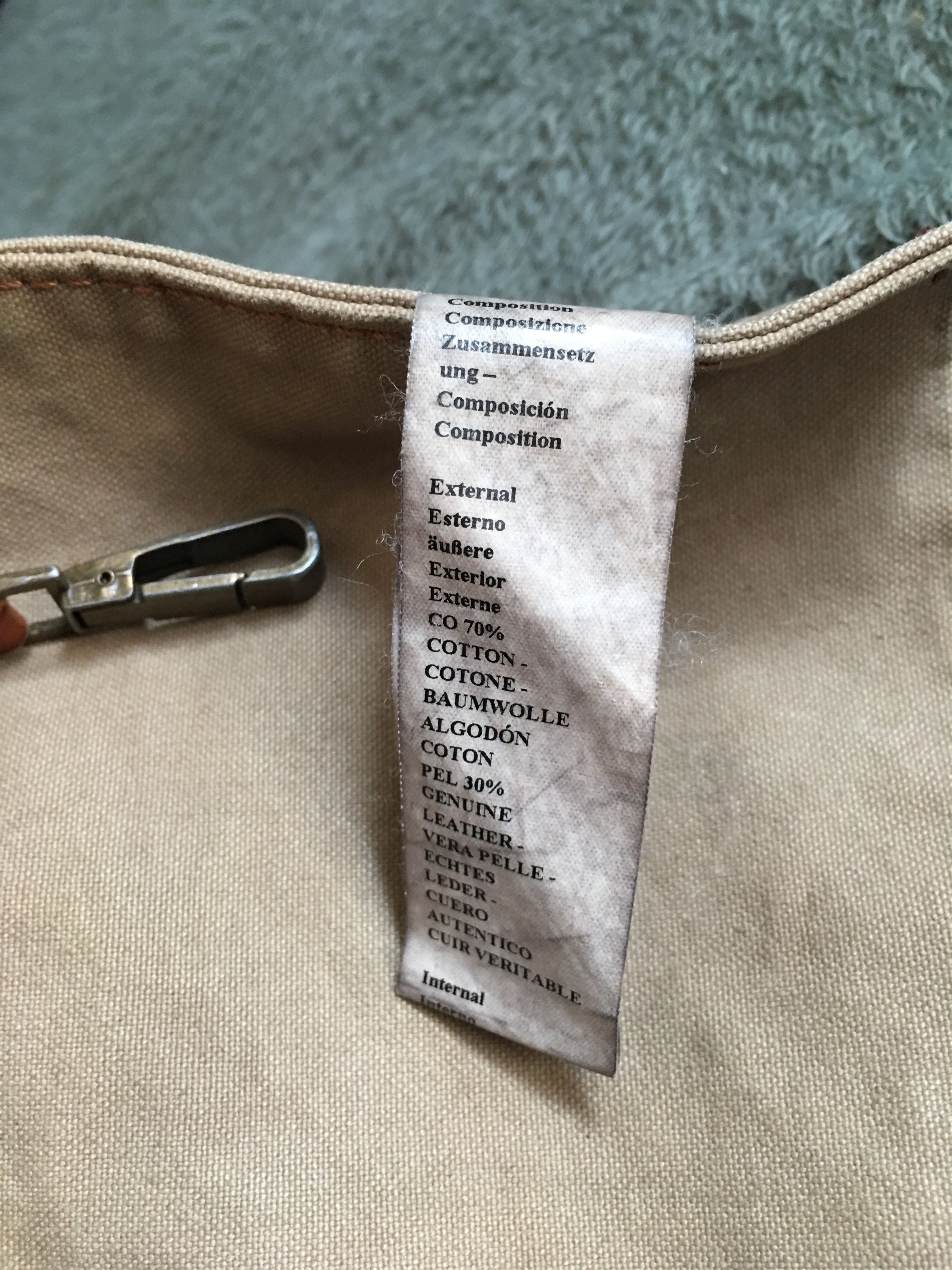 Campomaggi Campomaggi Canvas Leather Tote Bag Handbag Size ONE SIZE - 16 Thumbnail