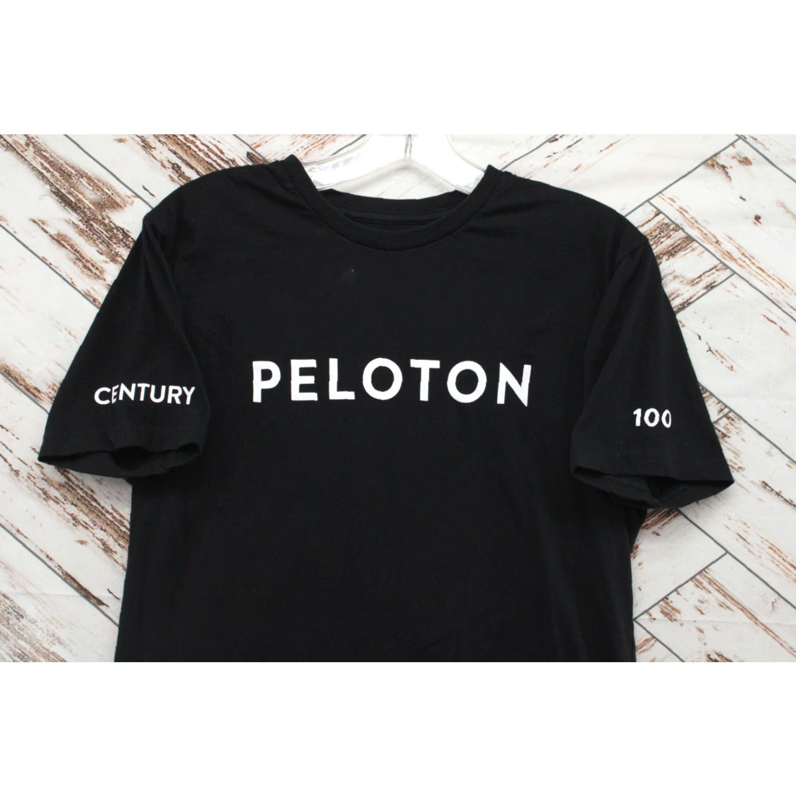 Vintage VINTAGE Peloton Century Club 100 T-Shirt Womens Small Black Cycling Athleisure GYM Size S / US 4 / IT 40 - 3 Thumbnail