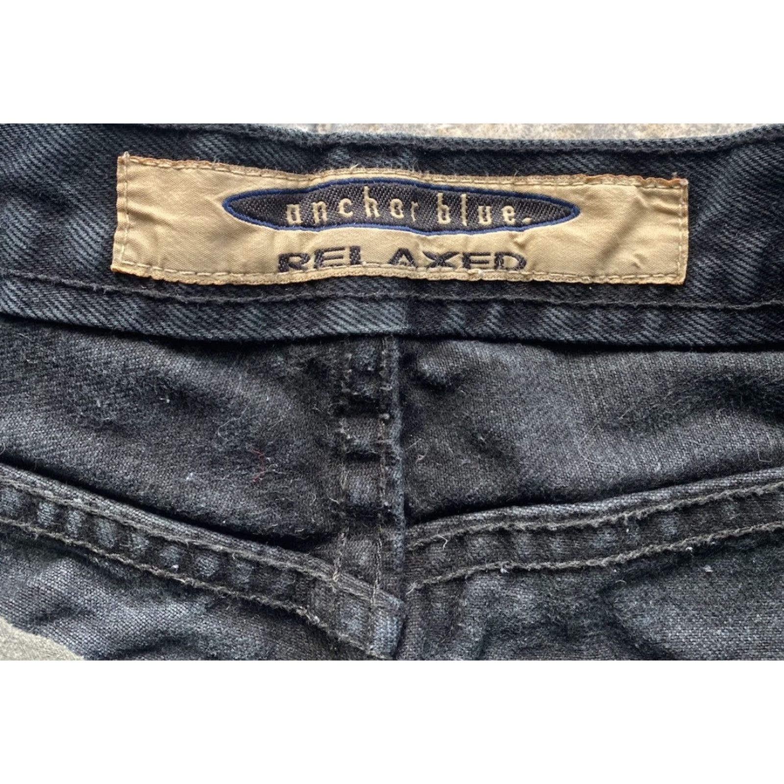 Anchor Blue VINTAGE Anchor Blue Jeans Relaxed Men 30x34 Black Hong Kong VTG Size US 30 / EU 46 - 6 Thumbnail