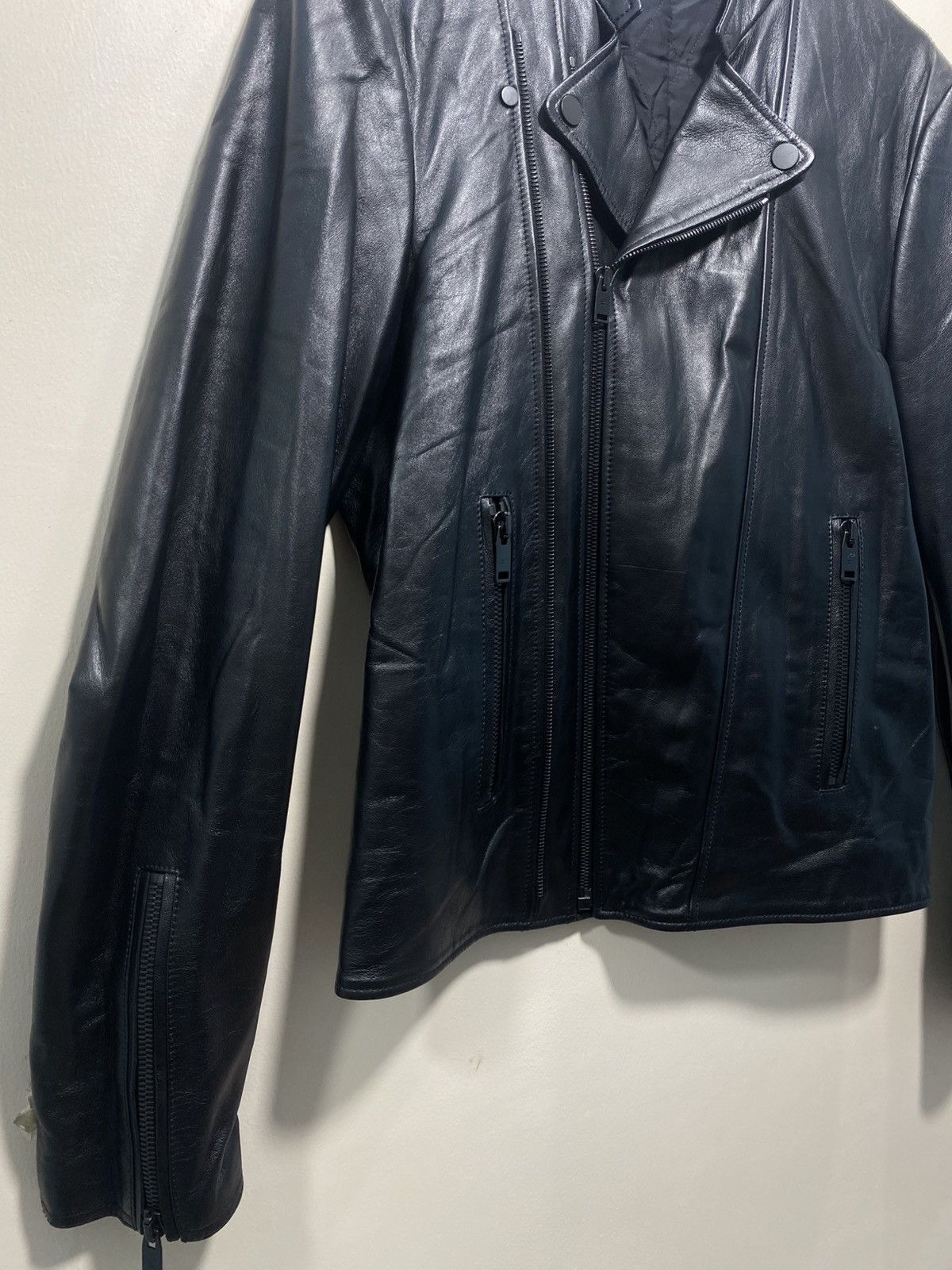 Balenciaga BALENCIAGA Biker Leather Jacket❗️ Size US S / EU 44-46 / 1 - 6 Thumbnail