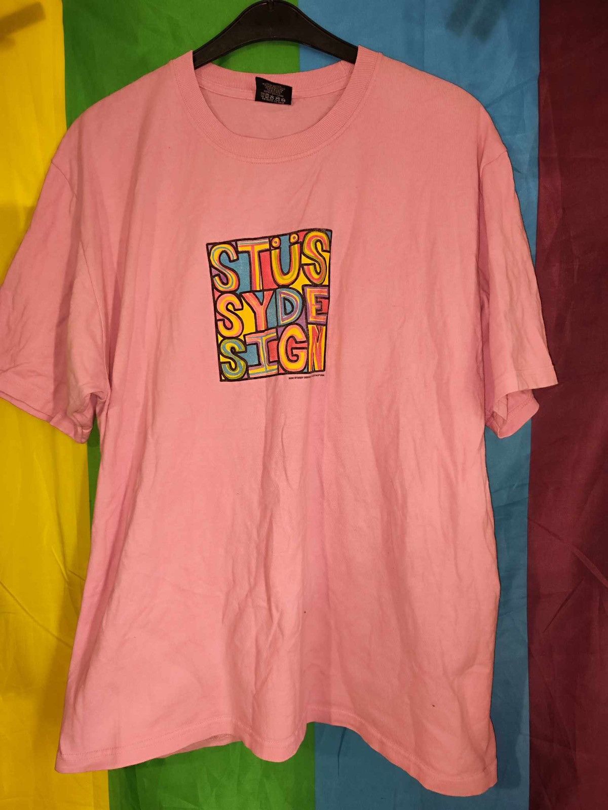 Designer × Stussy Stussy Design men’s graphic T-shirt size L Size US L / EU 52-54 / 3 - 1 Thumbnail