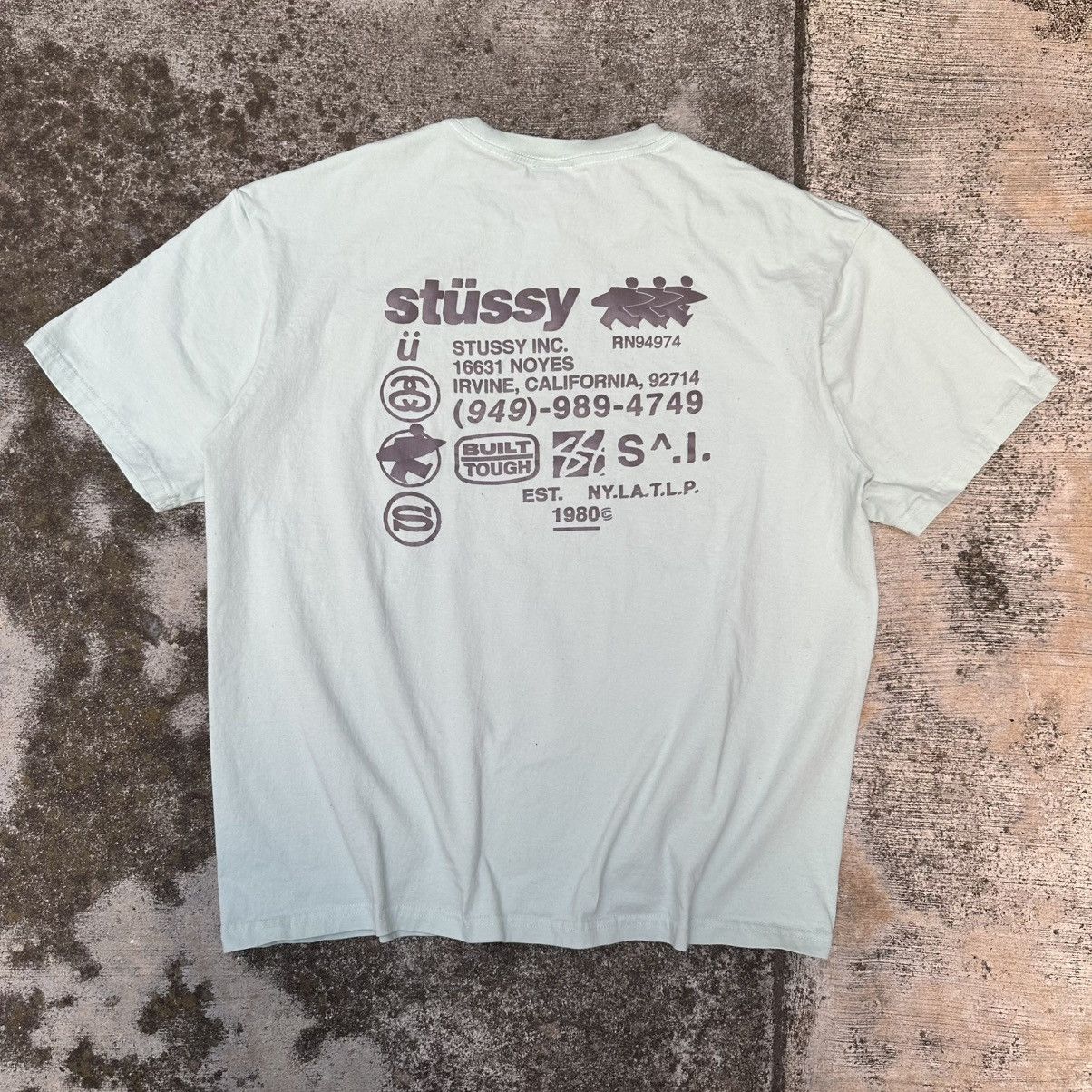 Stussy Stussy Stones Pigment Dyed Tee | Grailed