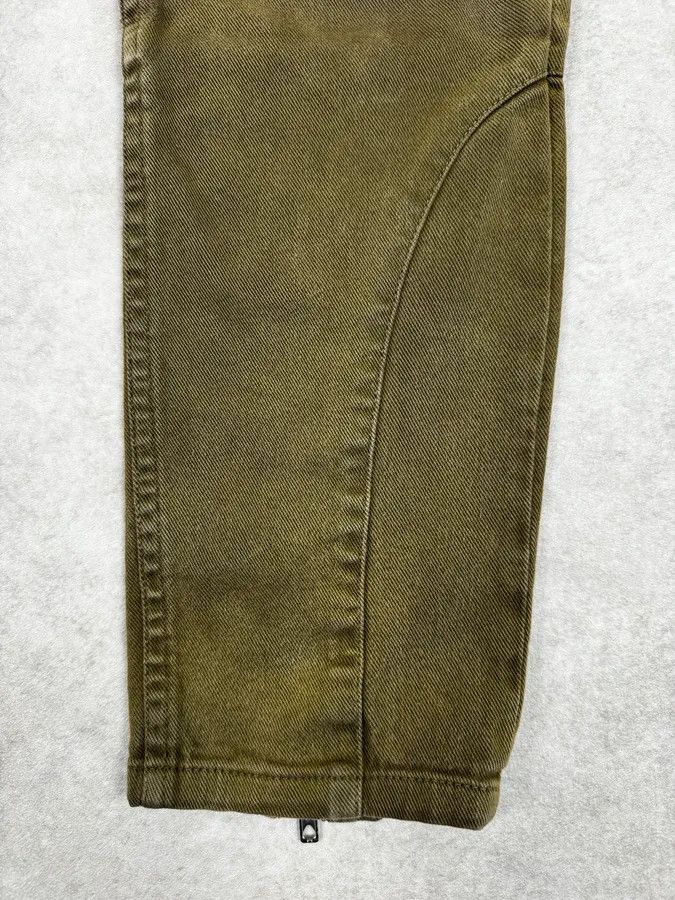 Prada 2000s Prada Khaki Green Zip Slim Pants Size US 28 / EU 44 - 8 Thumbnail