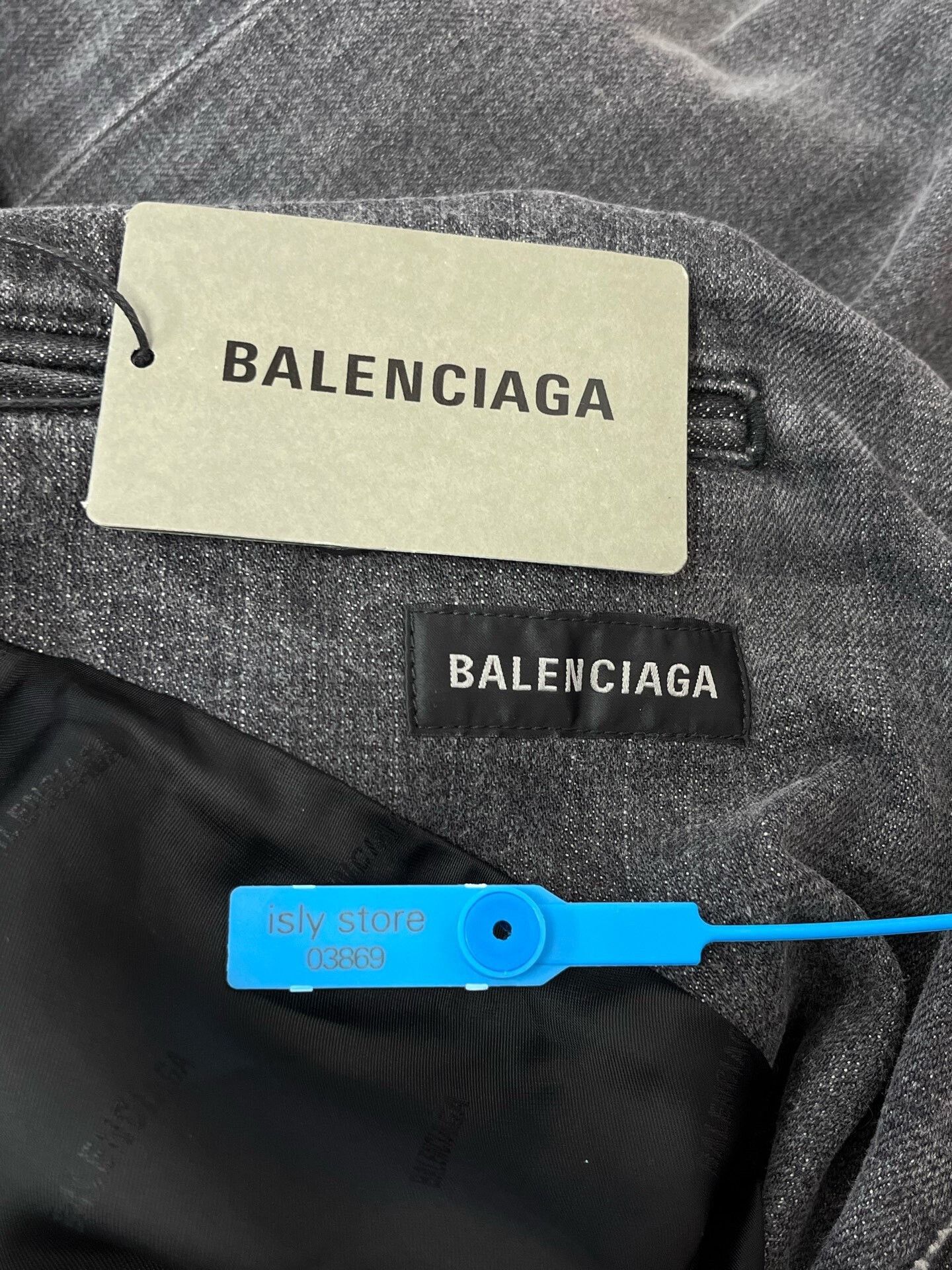 Balenciaga balenciaga logo long sleeve suit jacket Size US L / EU 52-54 / 3 - 4 Thumbnail