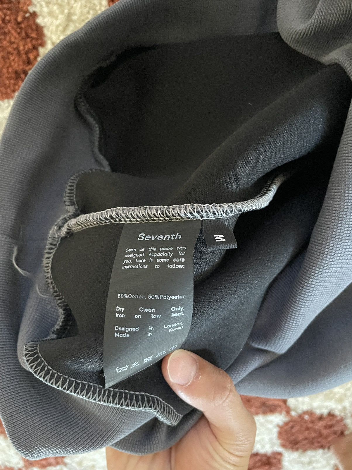 Seventh Seventh Gray V2 Hoodie Size US M / EU 48-50 / 2 - 4 Thumbnail