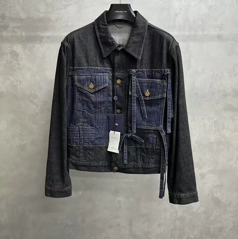 Louis Vuitton Louis Vuitton Black Cotton Men's Jacket 0089 Size US L / EU 52-54 / 3 - 1 Thumbnail