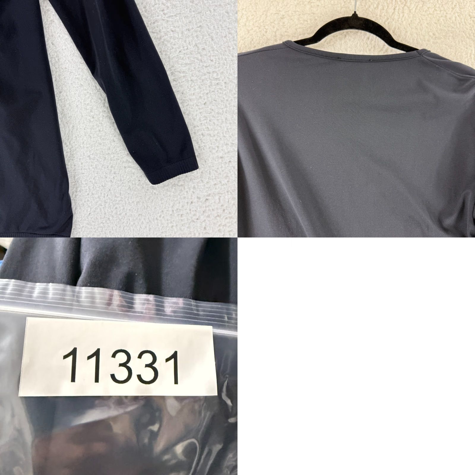 Acne Studios Acne Studios Mini Dress Womens OS Black Long Sleeve Bodycon Crew Neck Size ONE SIZE - 9 Thumbnail