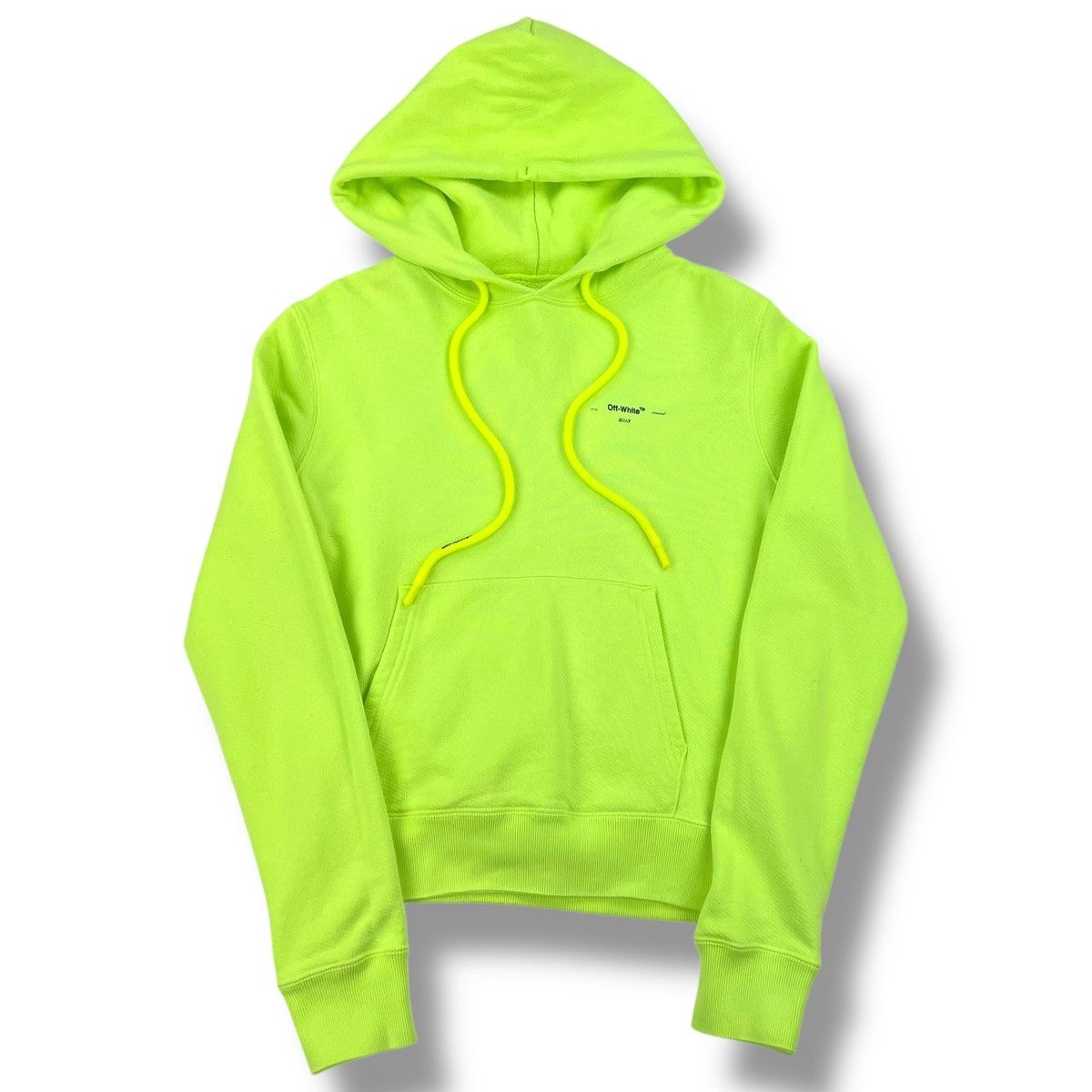 Off-White Off-White Neon Cutout Arrows Hoodie Size US XS / EU 42 / 0 - 3 Thumbnail