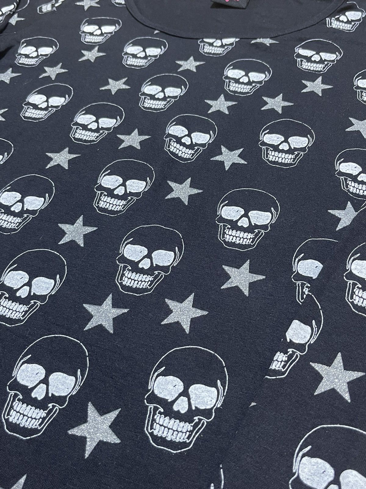 If Six Was Nine Y2K LIQUID GIRL long sleeve tshirt skull pull print style Size US M / EU 48-50 / 2 - 3 Thumbnail