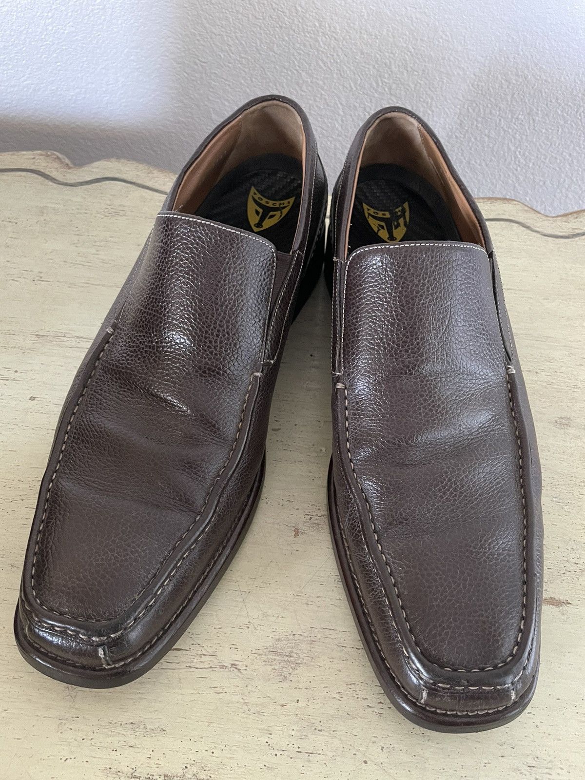 Michael Toschi Double Gore Loafer Size US 12 / EU 45 - 1 Thumbnail
