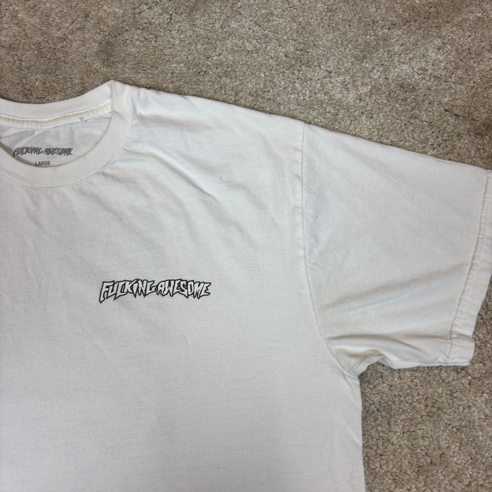 Fucking Awesome F*cking Awesome FA Photograph T Shirt Men's Large Skater Y2K Size US L / EU 52-54 / 3 - 4 Thumbnail