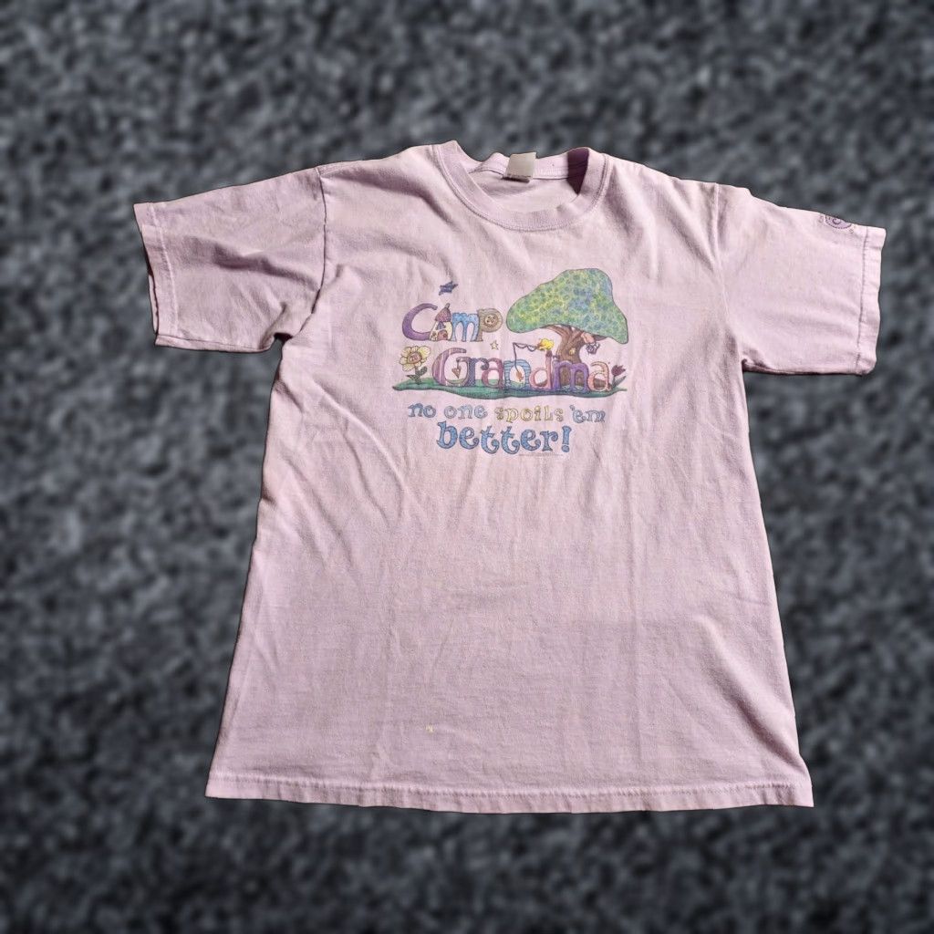 Vintage Vintage Camp Grandma Funny Thrashed T Shirt Adult M Purple 1980s Single No One Spoils Better Size M / US 6-8 / IT 42-44 - 1 Thumbnail