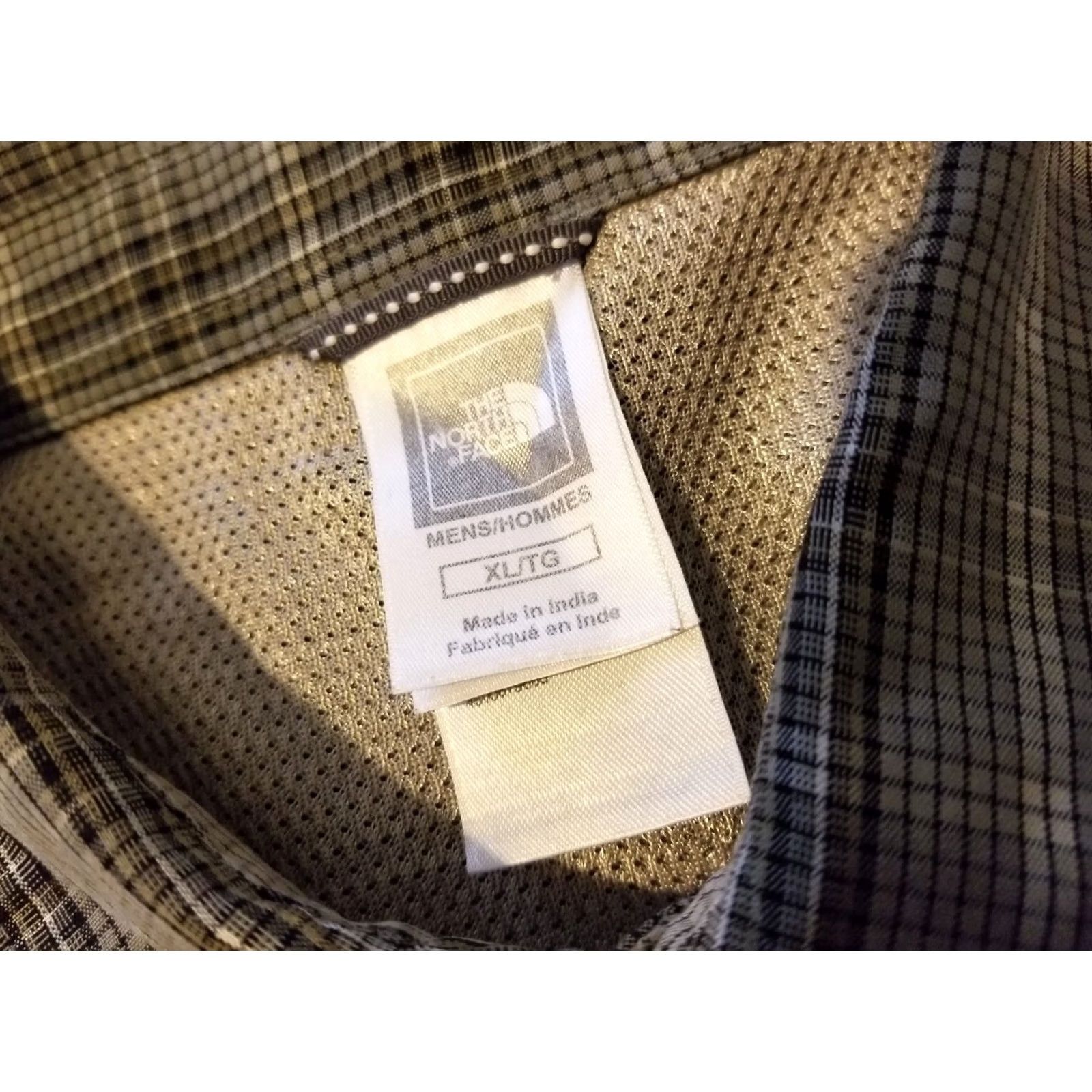 The North Face The North Face Shirt XL Gray Button Mens Size 46R - 5 Thumbnail