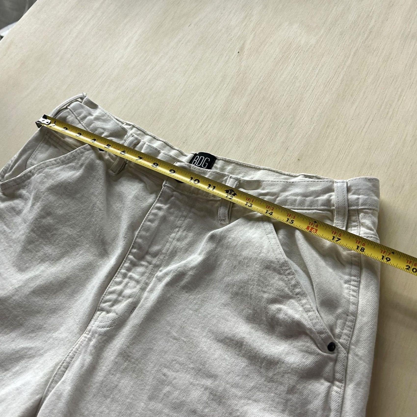 Bdg BDG Urban Outfitters Mens Jeans - White Carpenter High Rise 36 Size US 36 / EU 52 - 5 Thumbnail