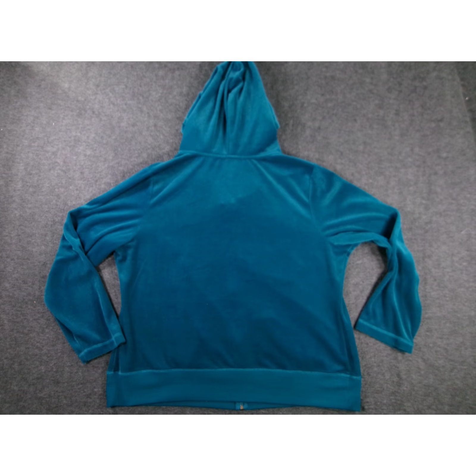 Vintage Monroe and Main Hoodie Women 2X Teal Green Sweatshirt Streetwear Casual Lounge Size XXL / US 16-18 / IT 52-54 - 7 Thumbnail