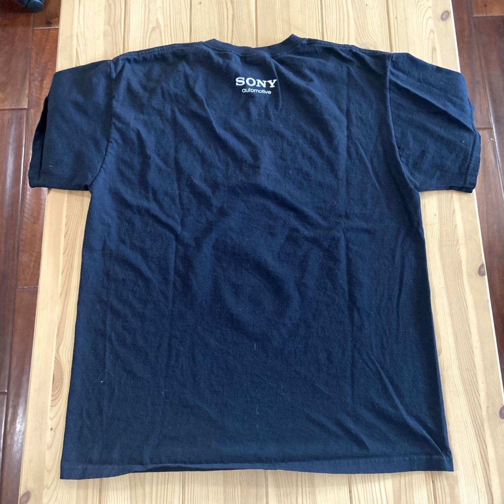 Sony Sony Tour T-Shirt Men L Black Short Sleeve Crew Neck Logo Graphic 2010s City Music Automotive 2000s Size US L / EU 52-54 / 3 - 6 Thumbnail