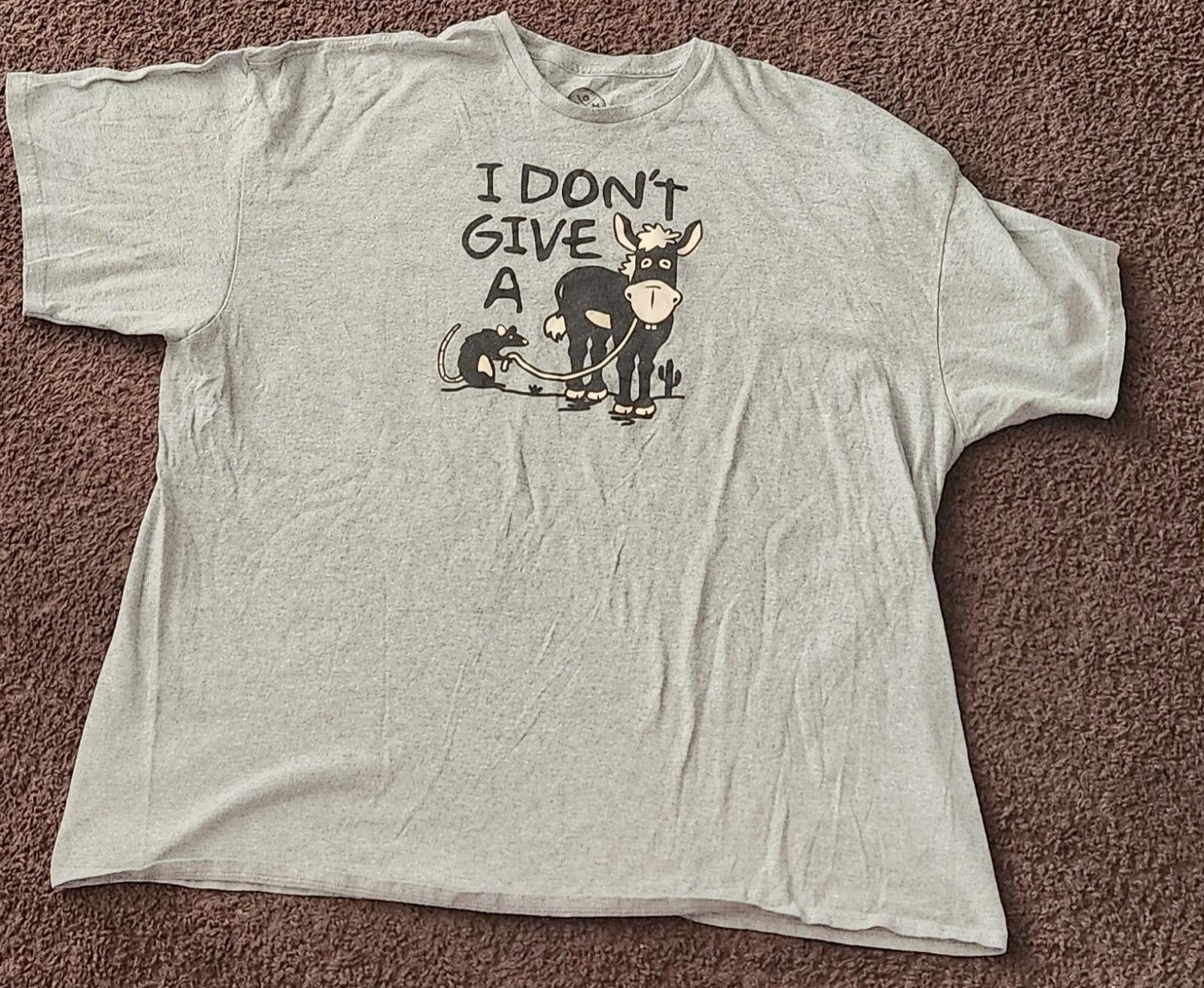 DOMREBEL DOM REBEL Gray Ratdoodle Rat Donkey Funny Down Print 3XL Size US XXL / EU 58 / 5 - 1 Thumbnail