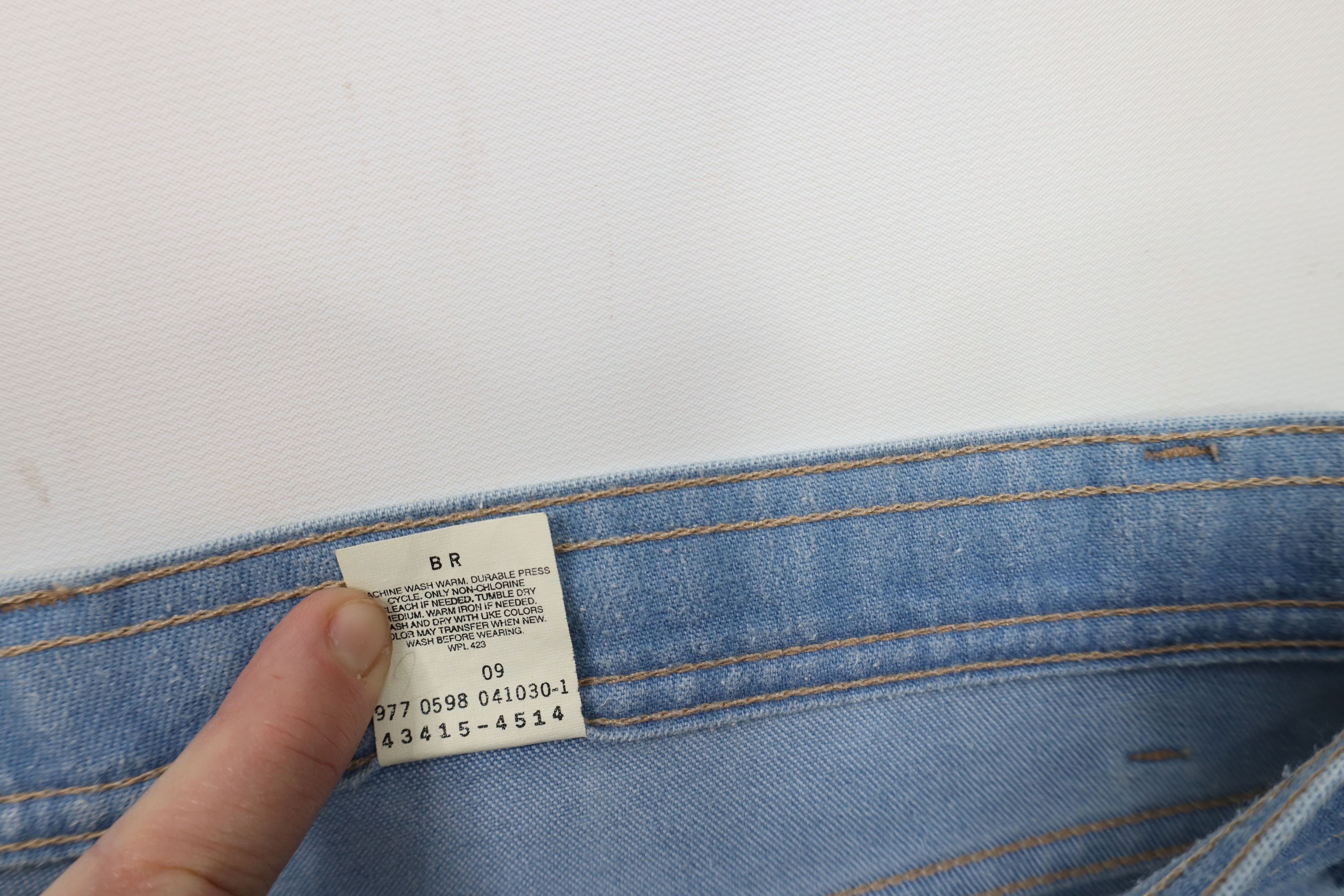 Levi's × Vintage Vintage 90s Levis Flared Wide Leg Denim Jeans Blue Size US 36 / EU 52 - 8 Thumbnail