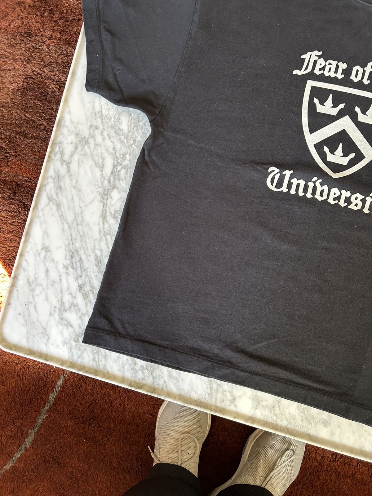 Fear of God DARK BLUE ESSENTIALS FEAR OF GOD TEE Size US S / EU 44-46 / 1 - 3 Thumbnail