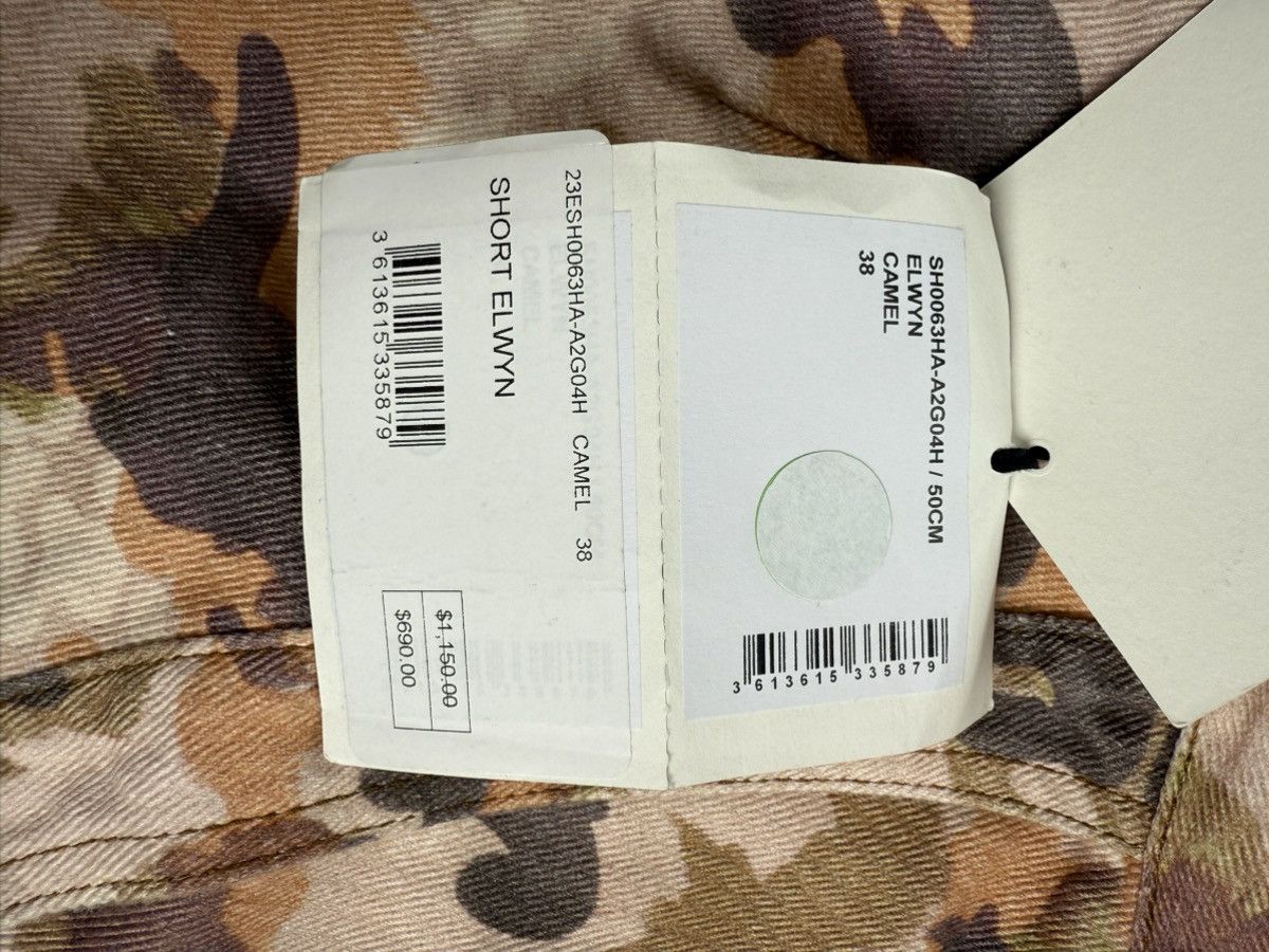 Isabel Marant Isabel Marant Camo Cargo Shorts Size US 38 / EU 54 - 3 Thumbnail